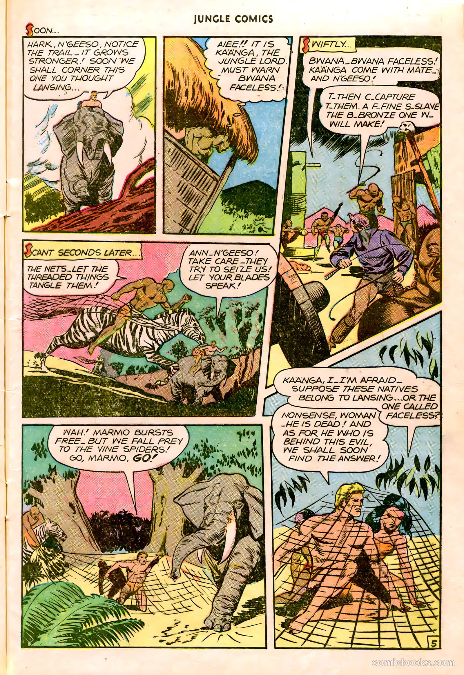 Jungle Comics #84 (1946) — page 8 of 53