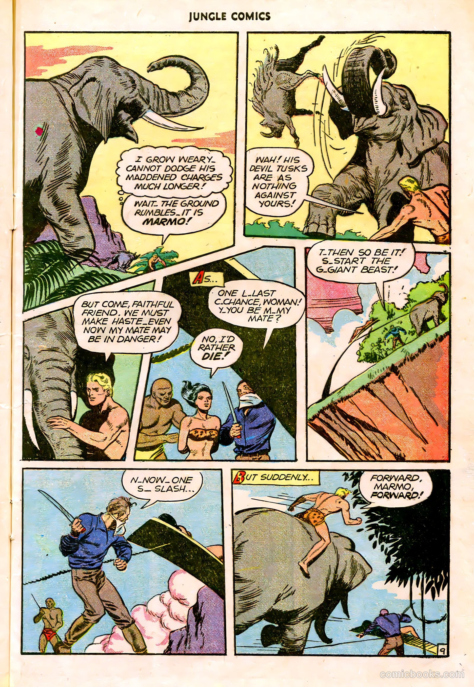 Jungle Comics #84 (1946) — page 12 of 53