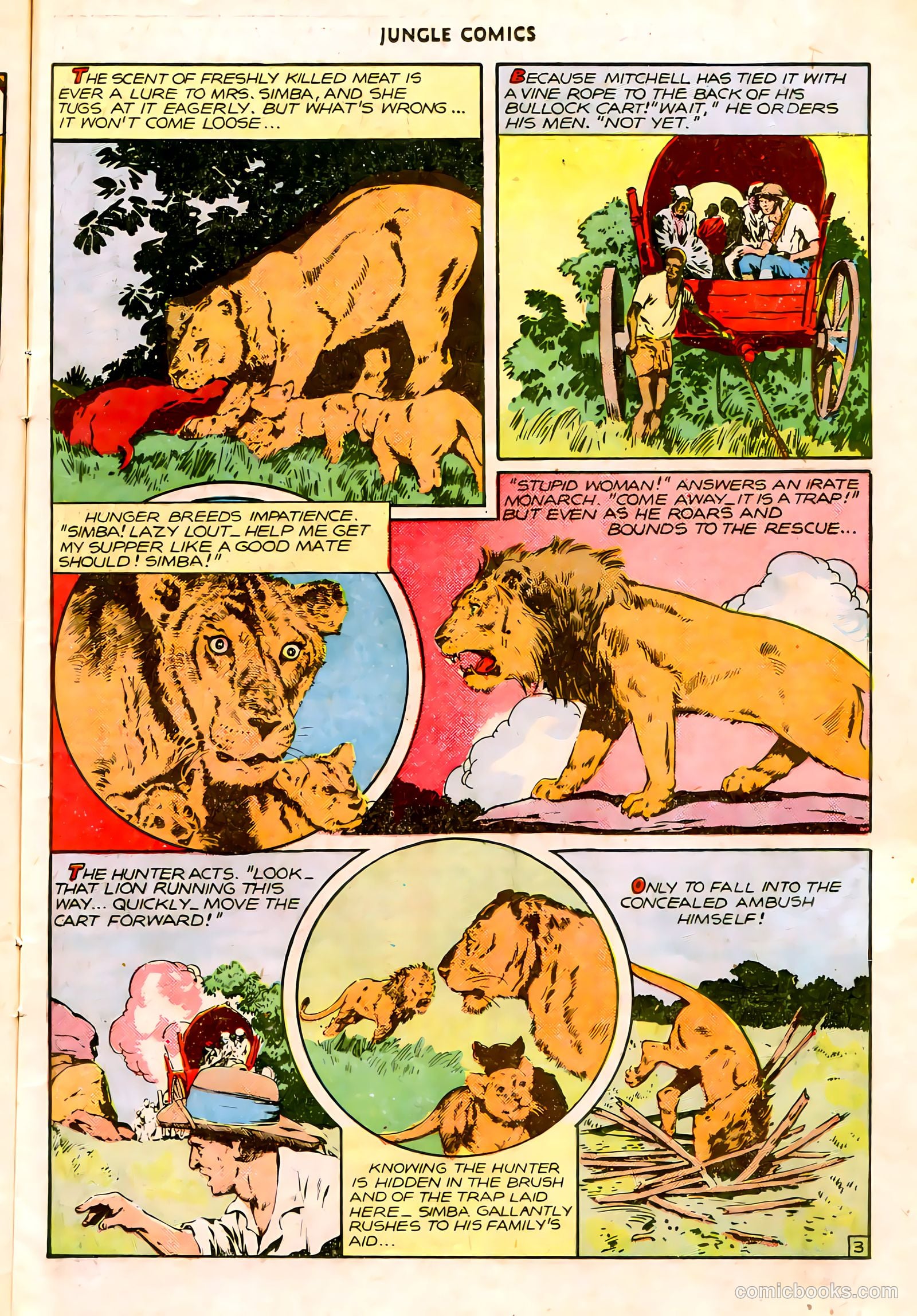 Jungle Comics #84 (1946) — page 16 of 53