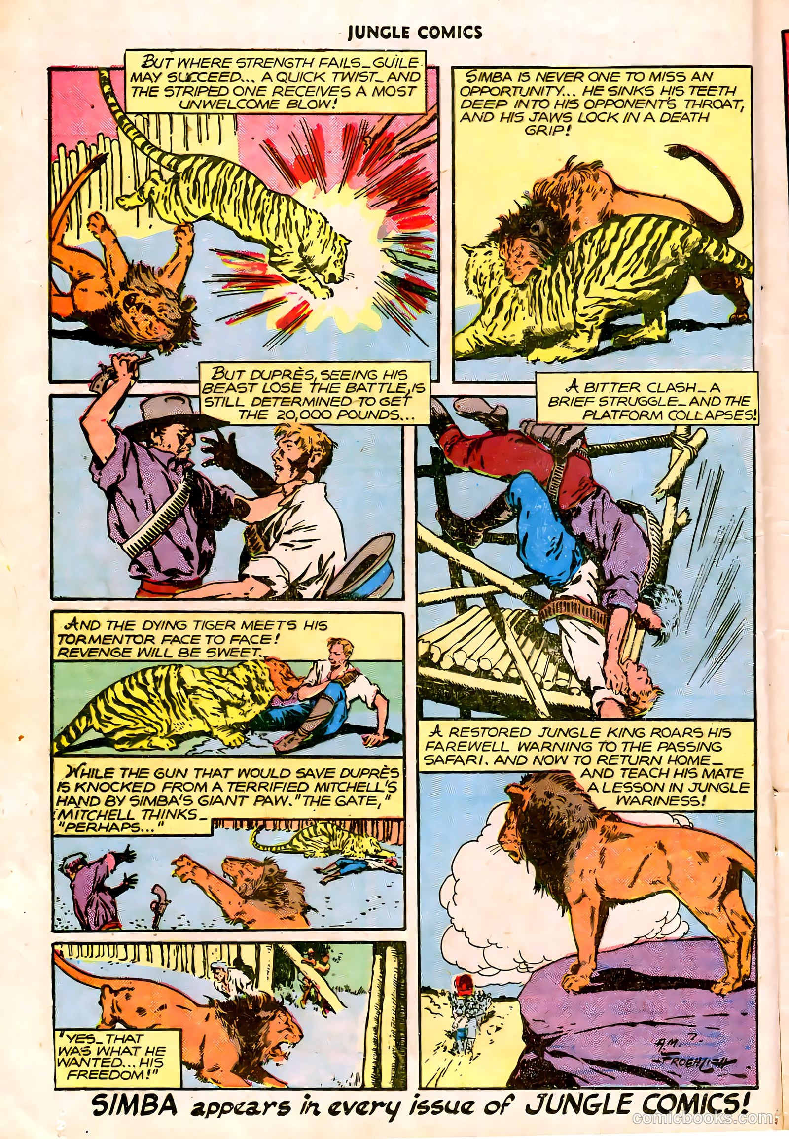 Jungle Comics #84 (1946) — page 19 of 53