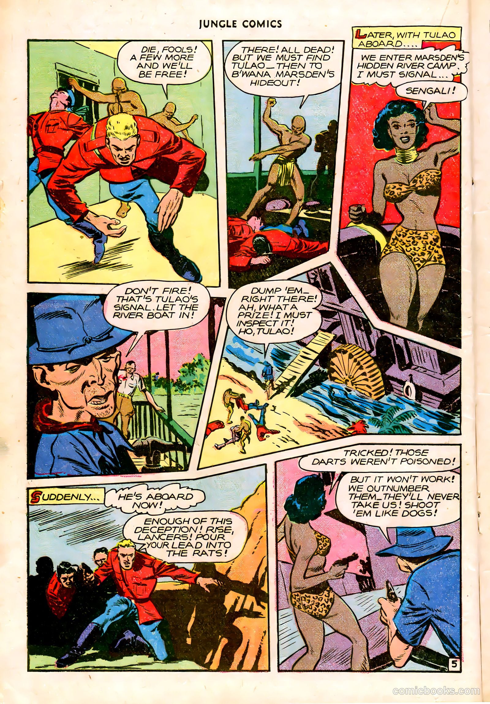 Jungle Comics #84 (1946) — page 25 of 53