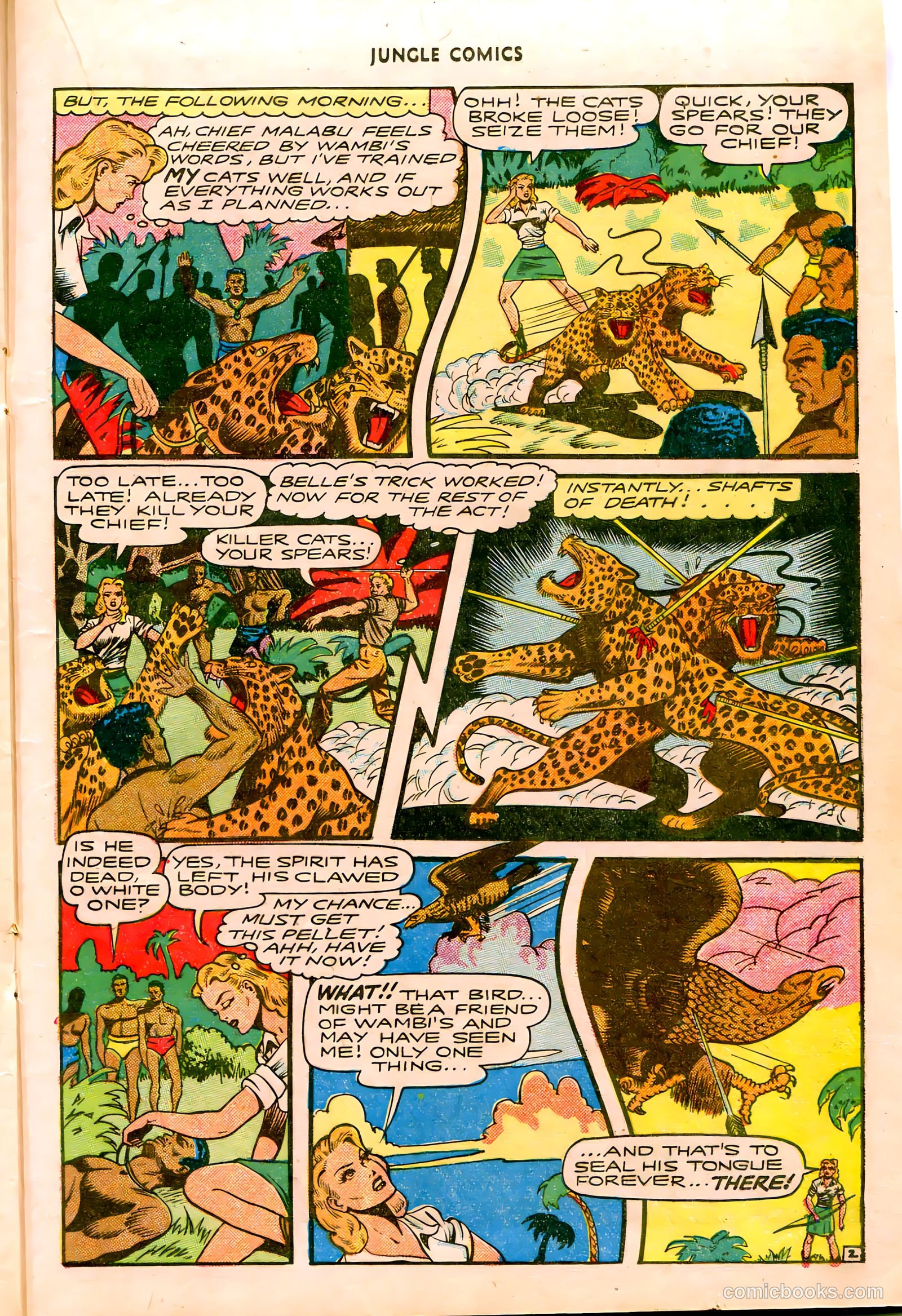 Jungle Comics #84 (1946) — page 30 of 53