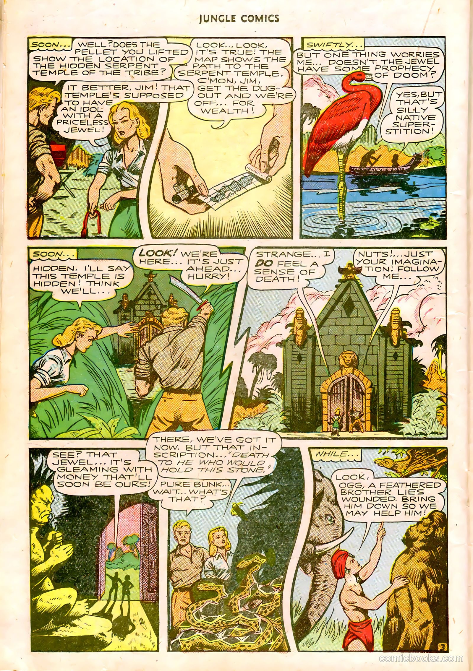 Jungle Comics #84 (1946) — page 31 of 53