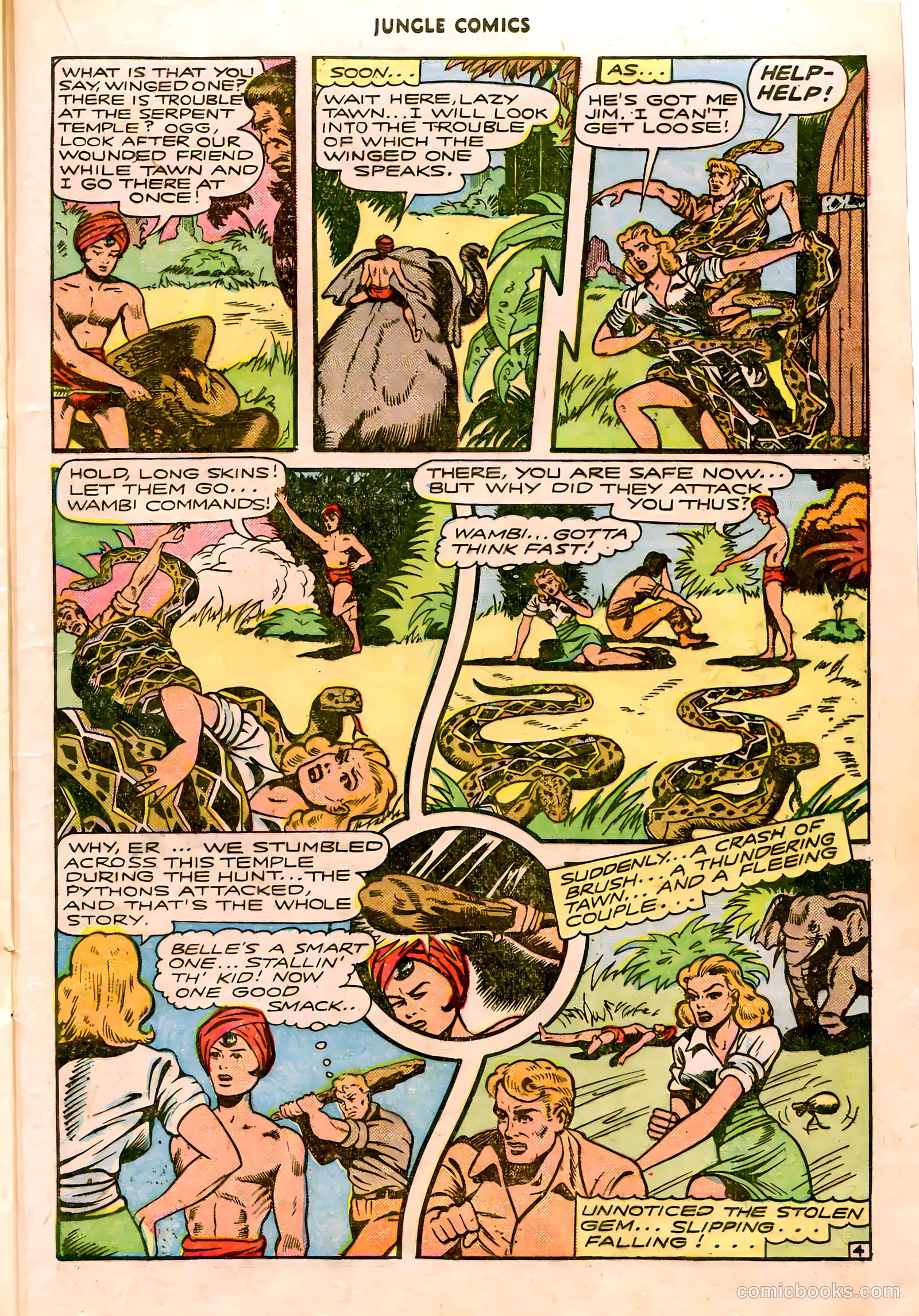 Jungle Comics #84 (1946) — page 32 of 53