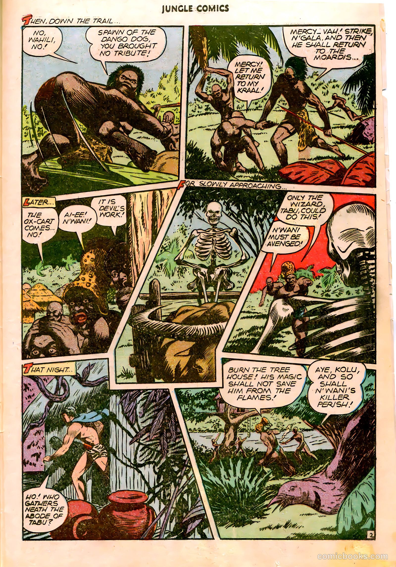Jungle Comics #84 (1946) — page 38 of 53