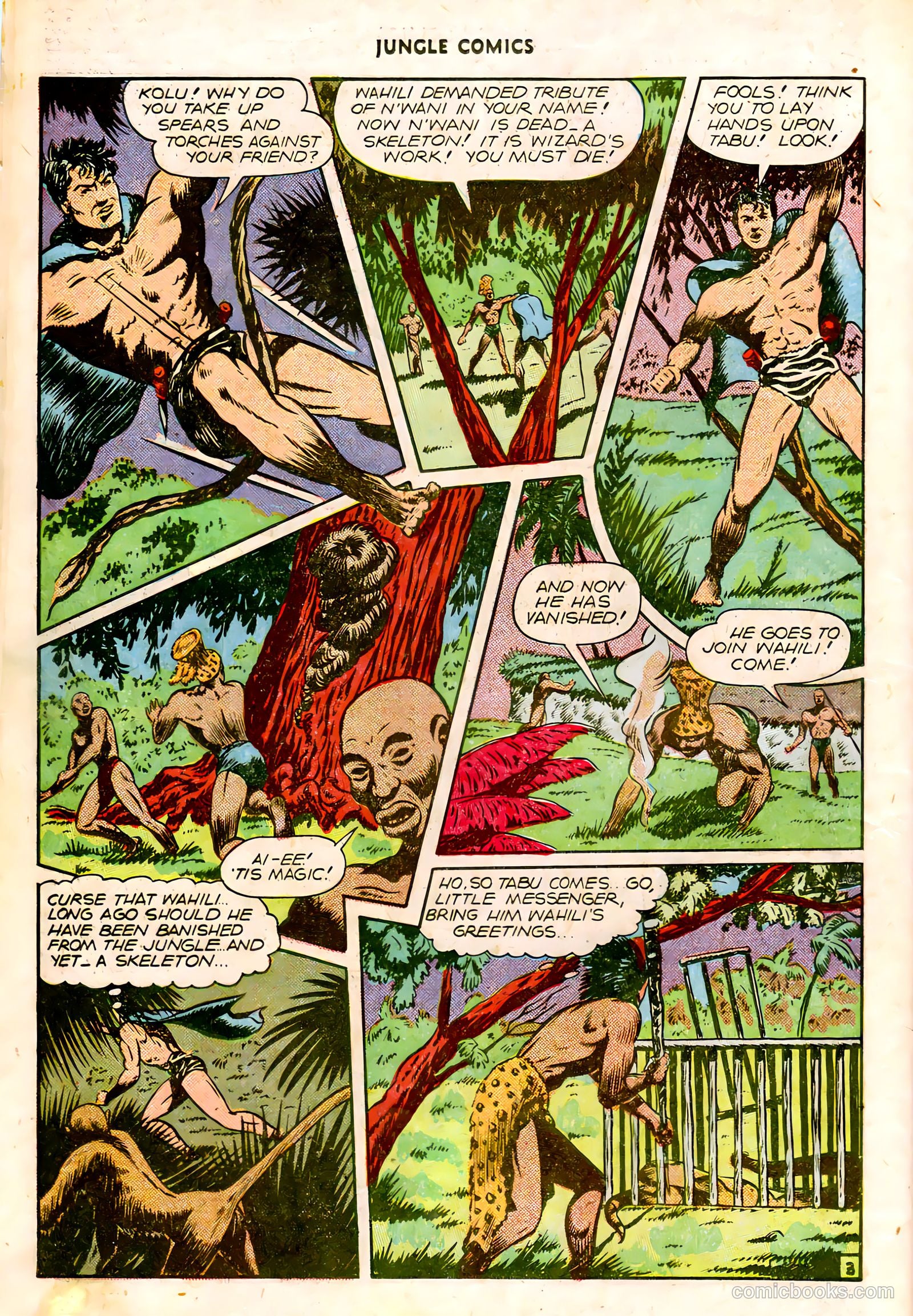 Jungle Comics #84 (1946) — page 39 of 53