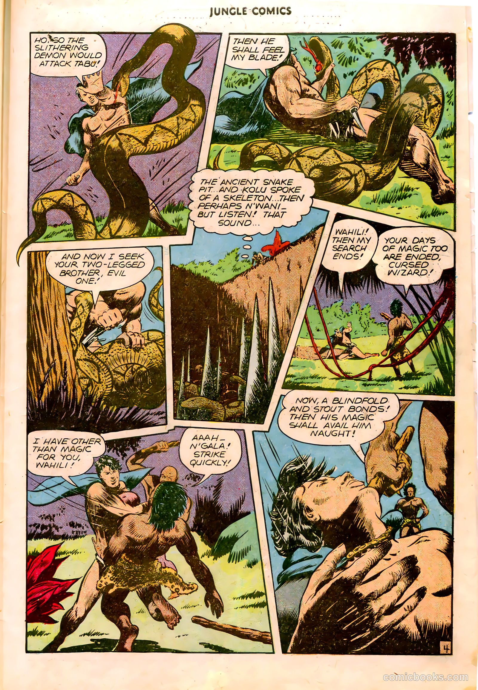 Jungle Comics #84 (1946) — page 40 of 53