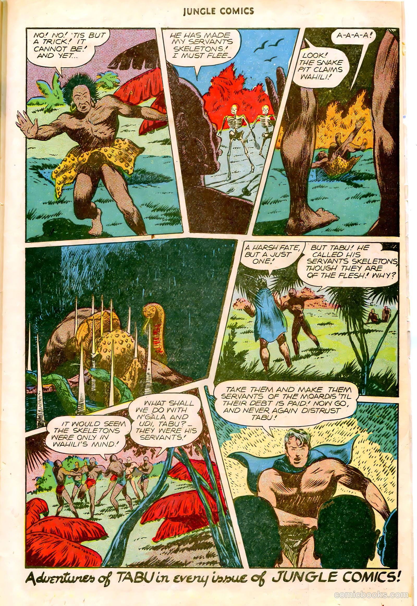 Jungle Comics #84 (1946) — page 42 of 53
