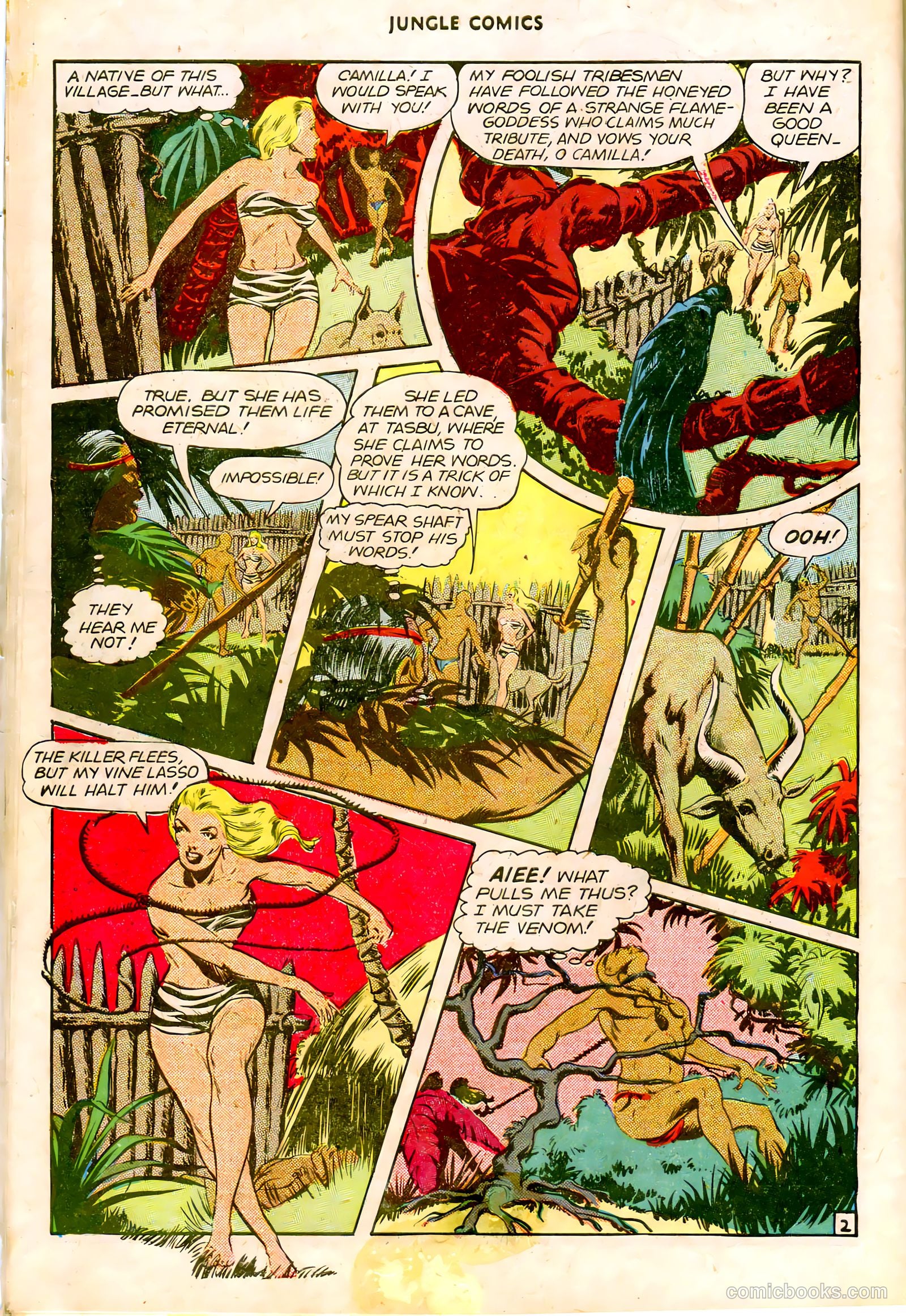 Jungle Comics #84 (1946) — page 45 of 53