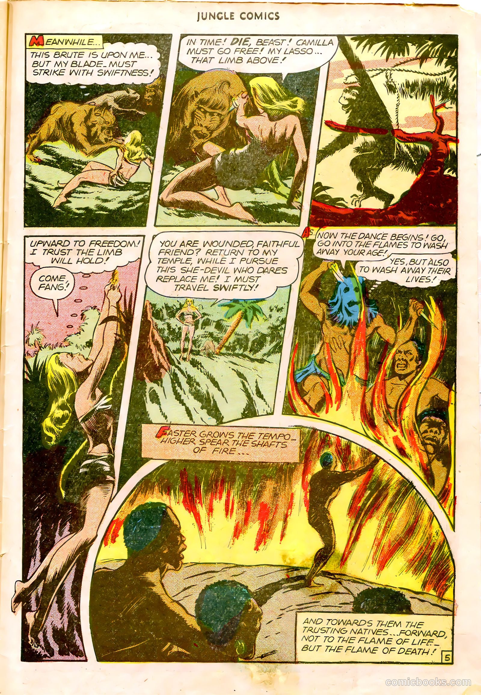 Jungle Comics #84 (1946) — page 48 of 53