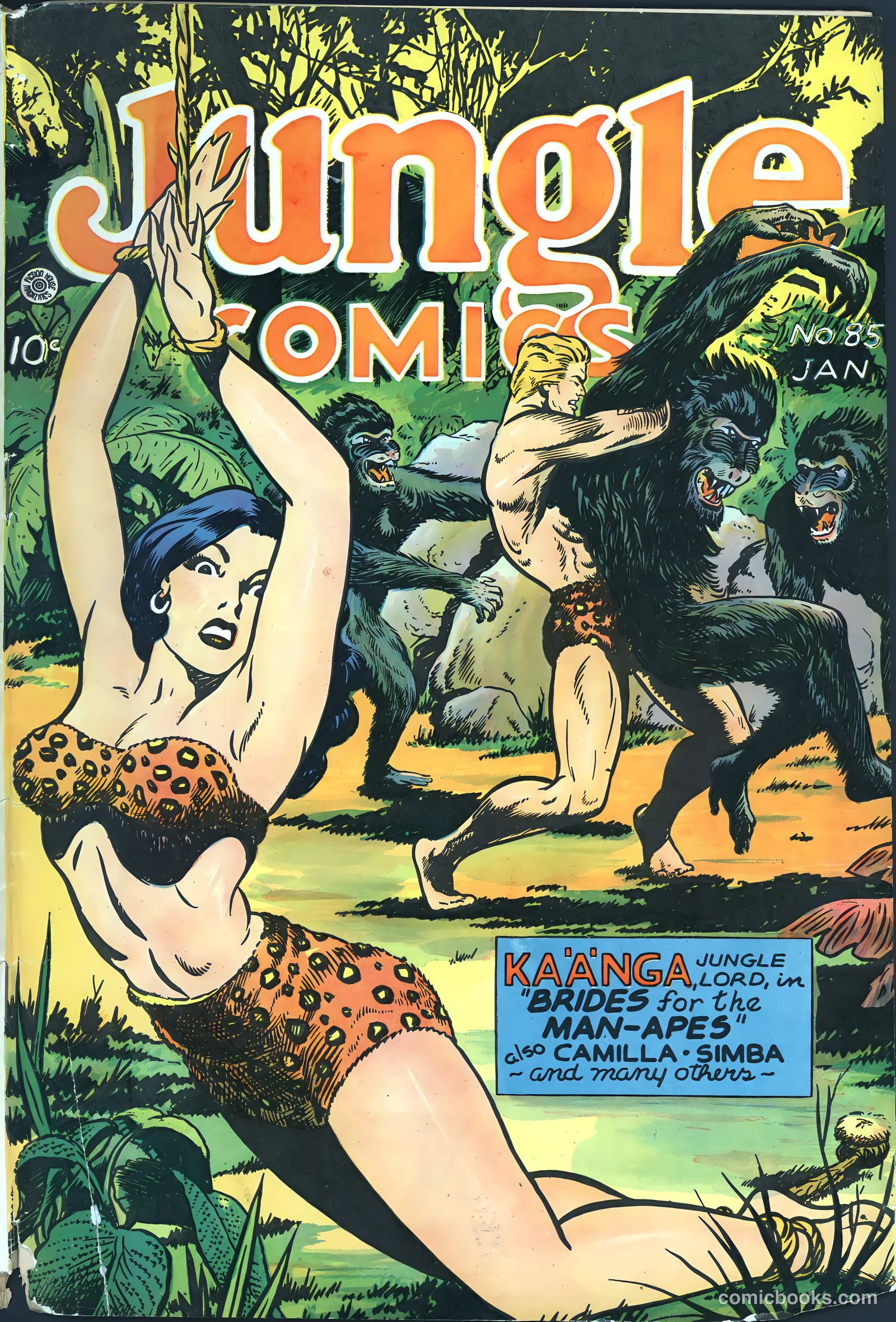 Jungle Comics #85