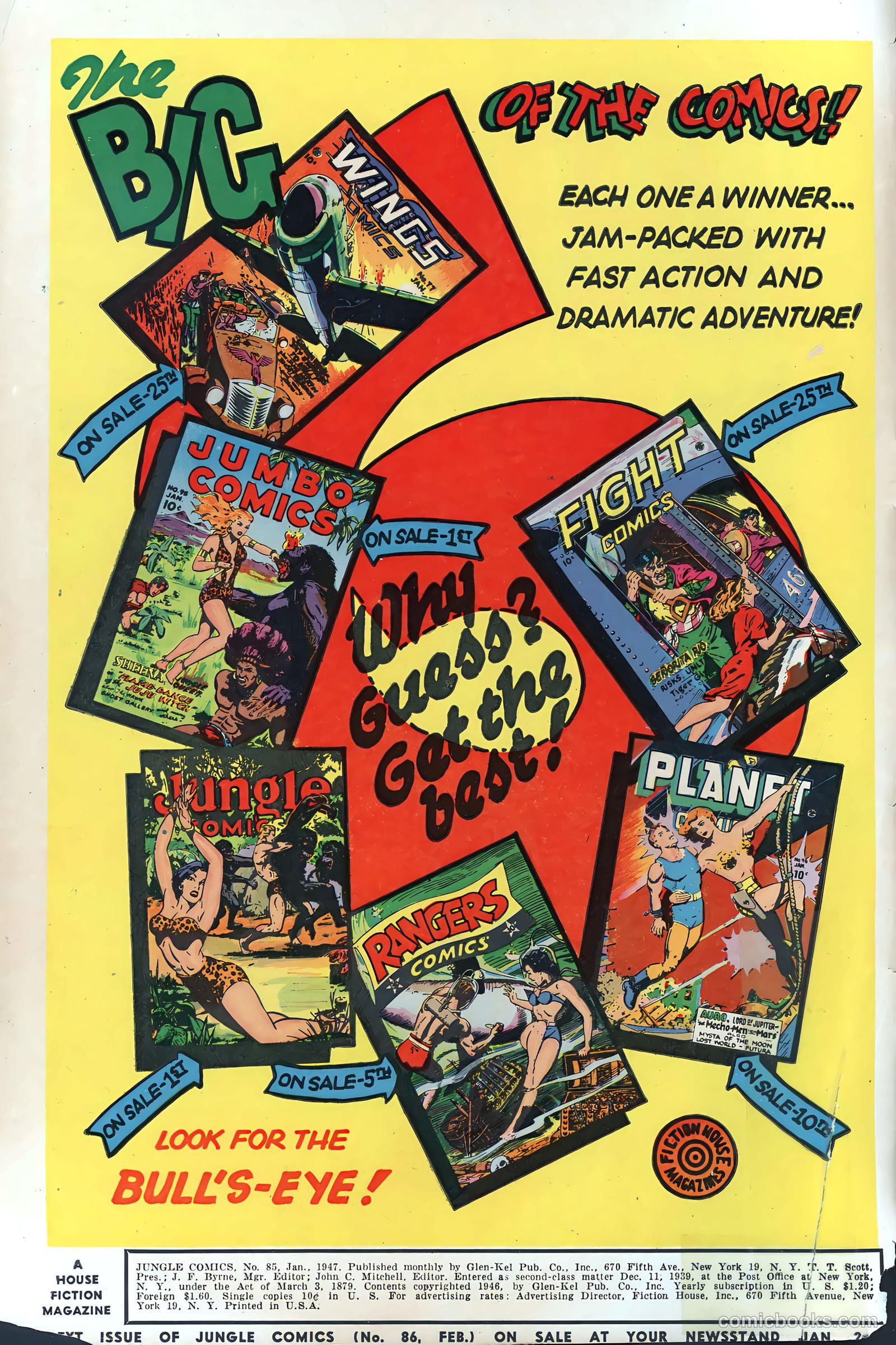 Jungle Comics #85 (1947) — page 2 of 52