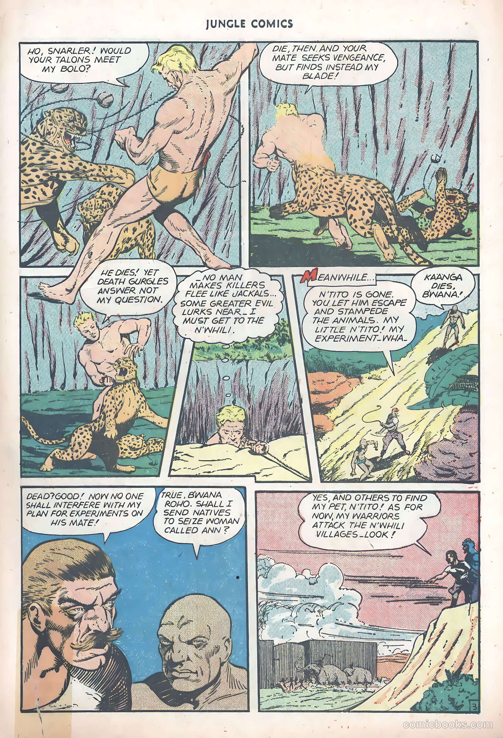 Jungle Comics #85 (1947) — page 5 of 52