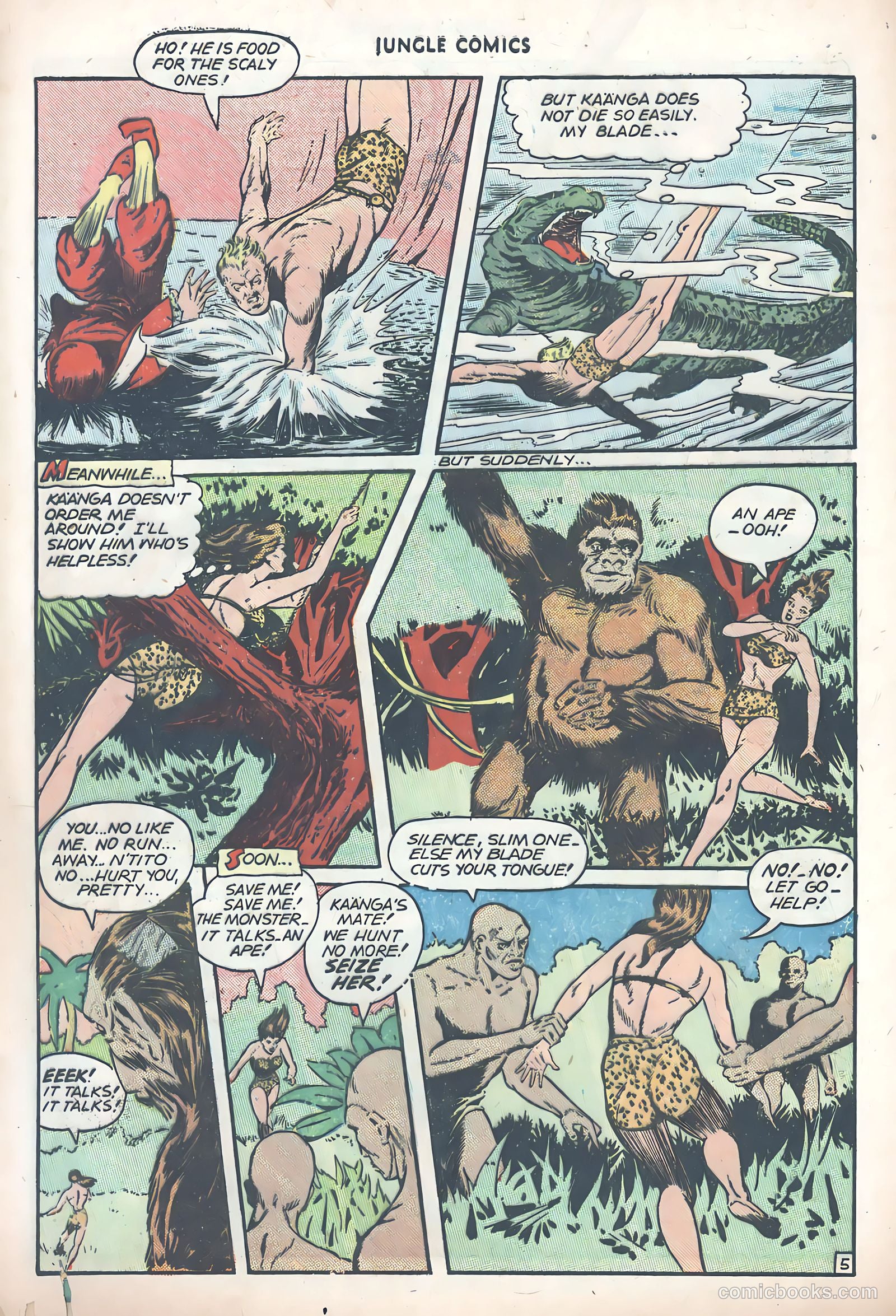 Jungle Comics #85 (1947) — page 7 of 52