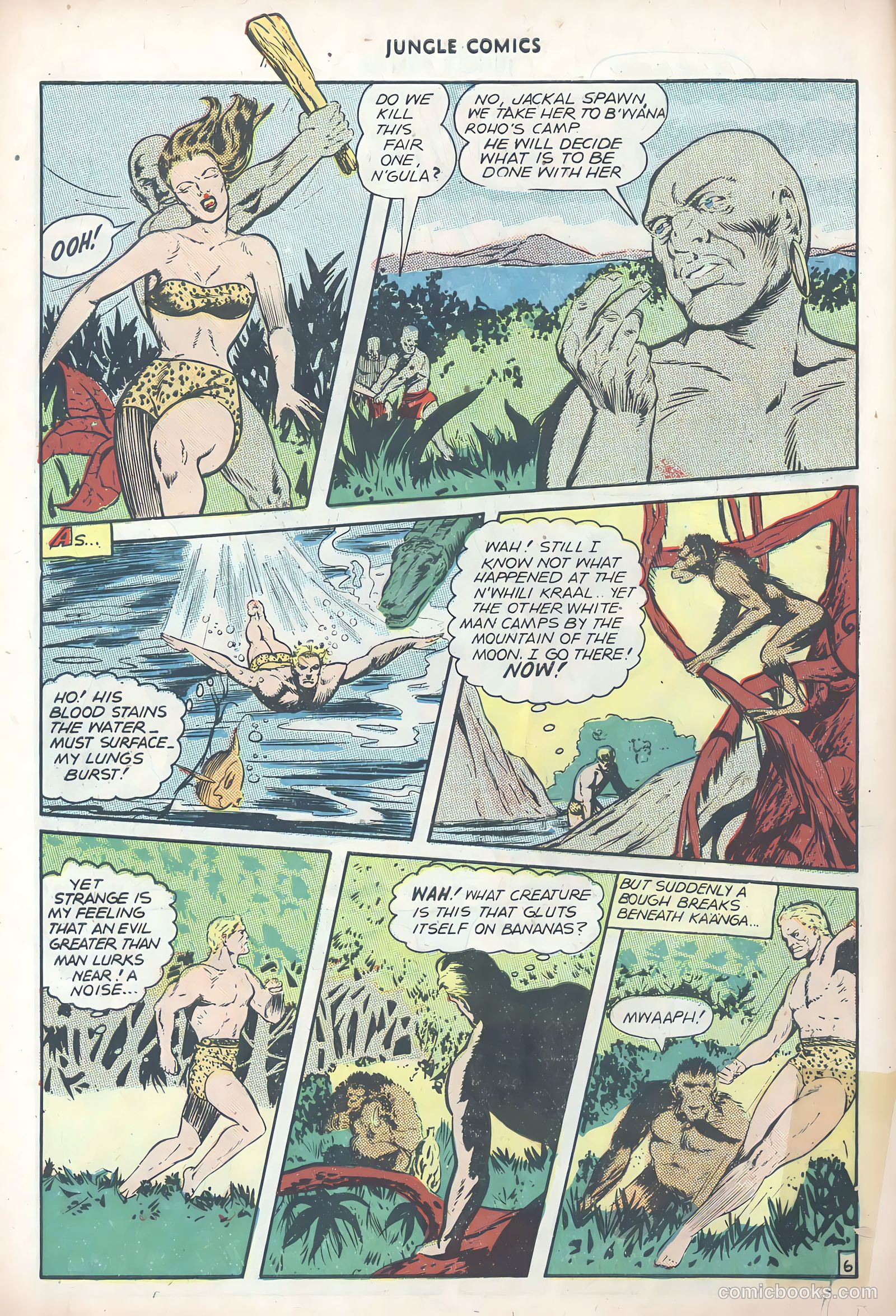 Jungle Comics #85 (1947) — page 8 of 52