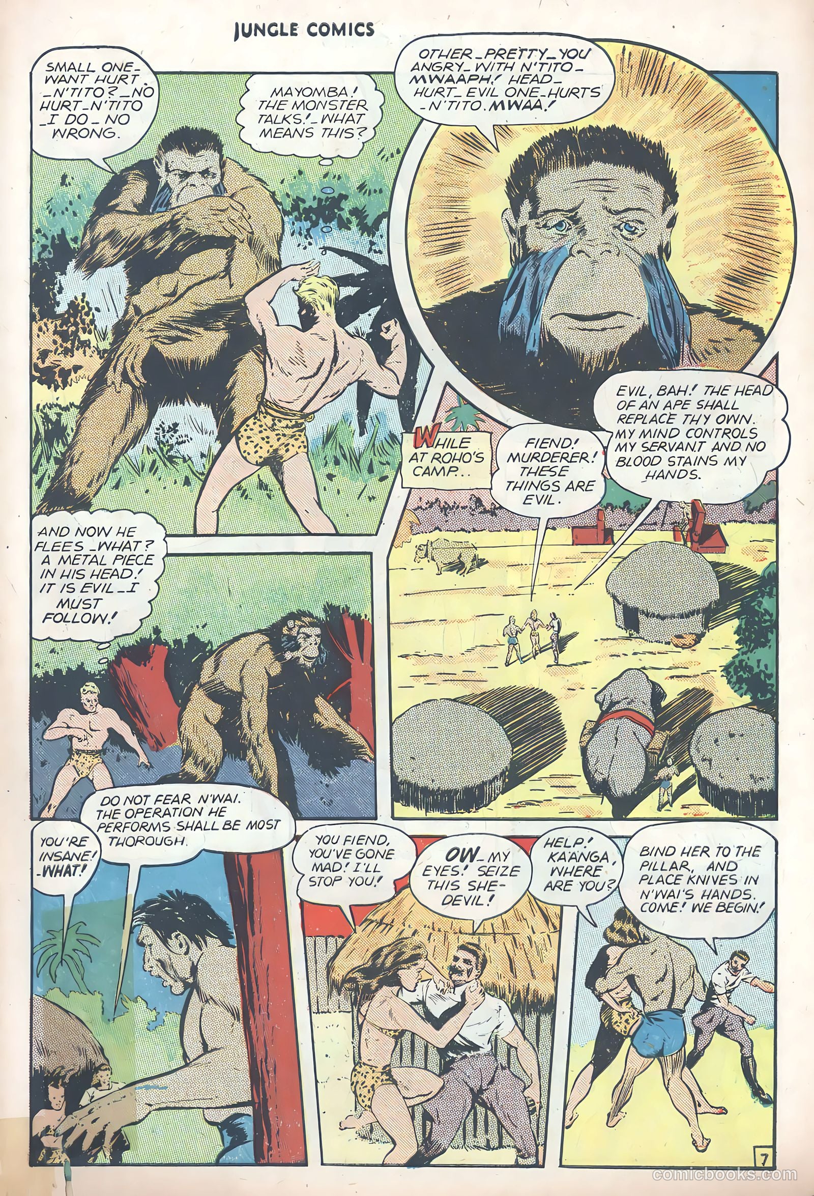 Jungle Comics #85 (1947) — page 9 of 52