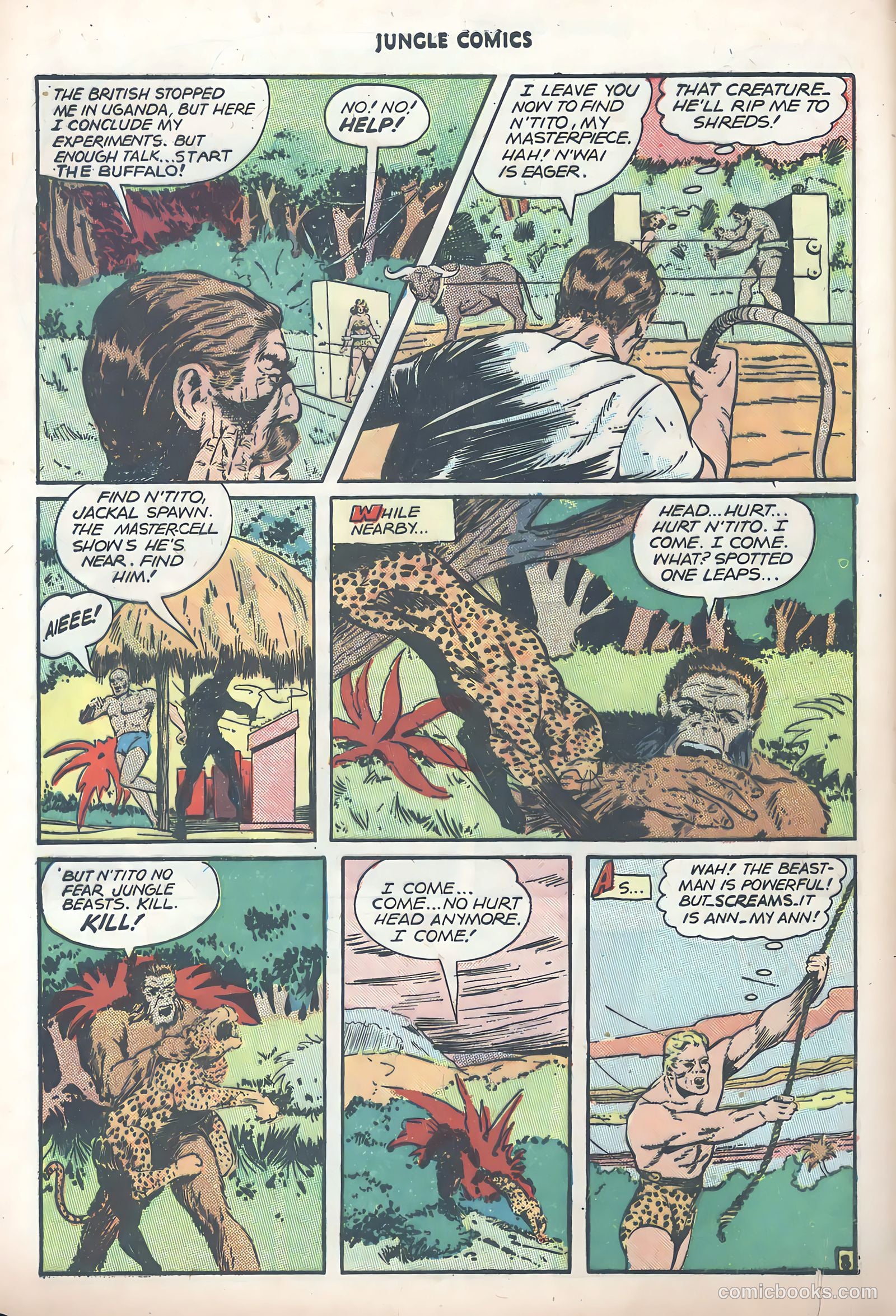 Jungle Comics #85 (1947) — page 10 of 52