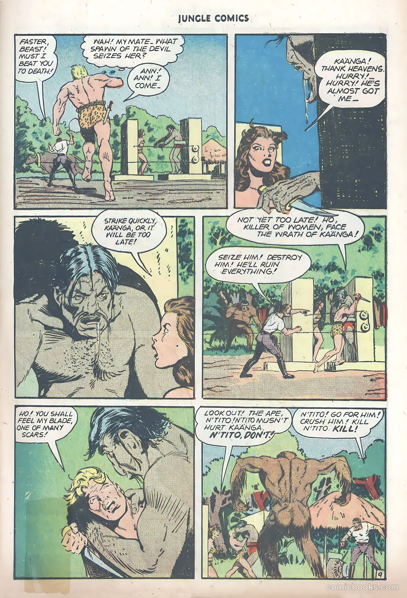 Jungle Comics #85 (1947) — page 11 of 52