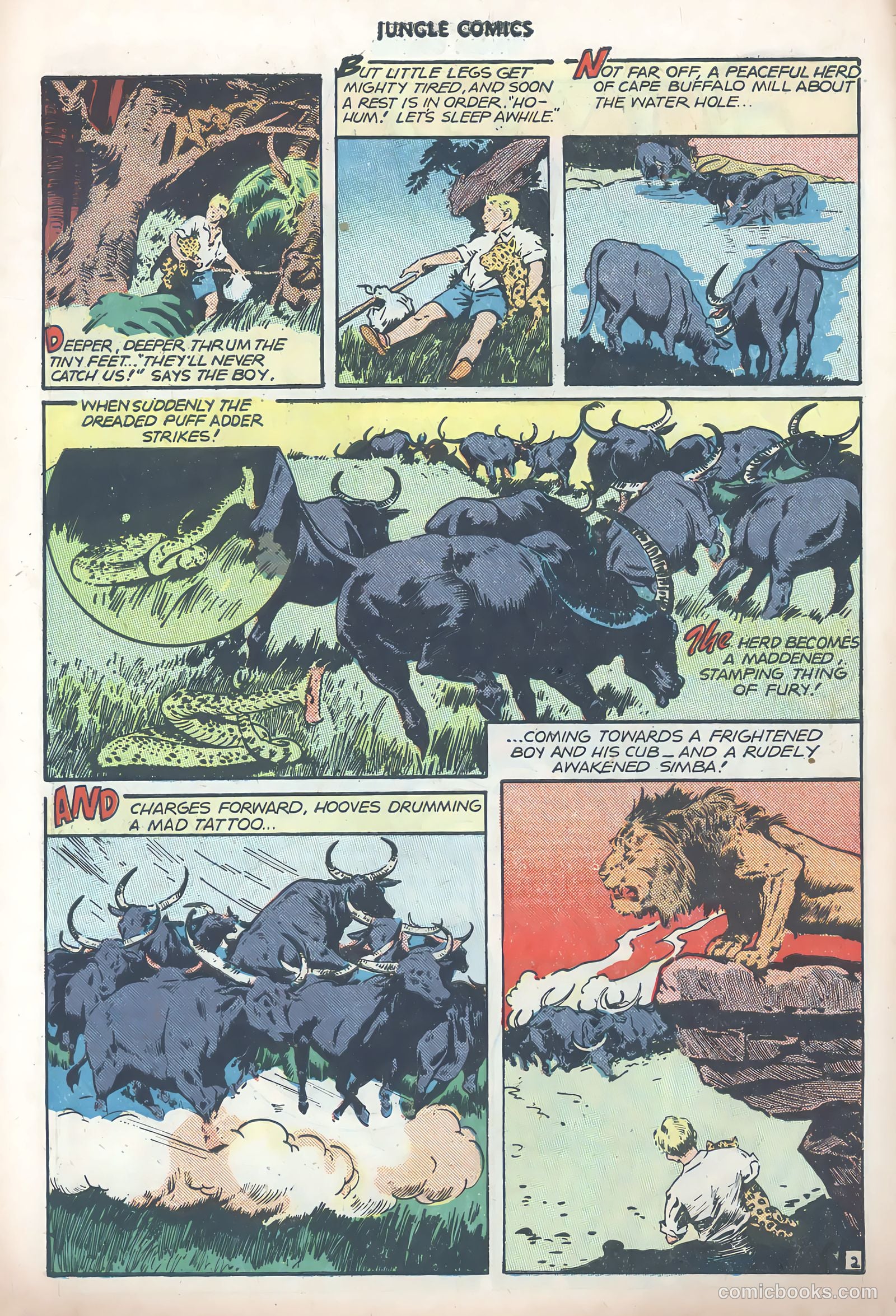 Jungle Comics #85 (1947) — page 14 of 52