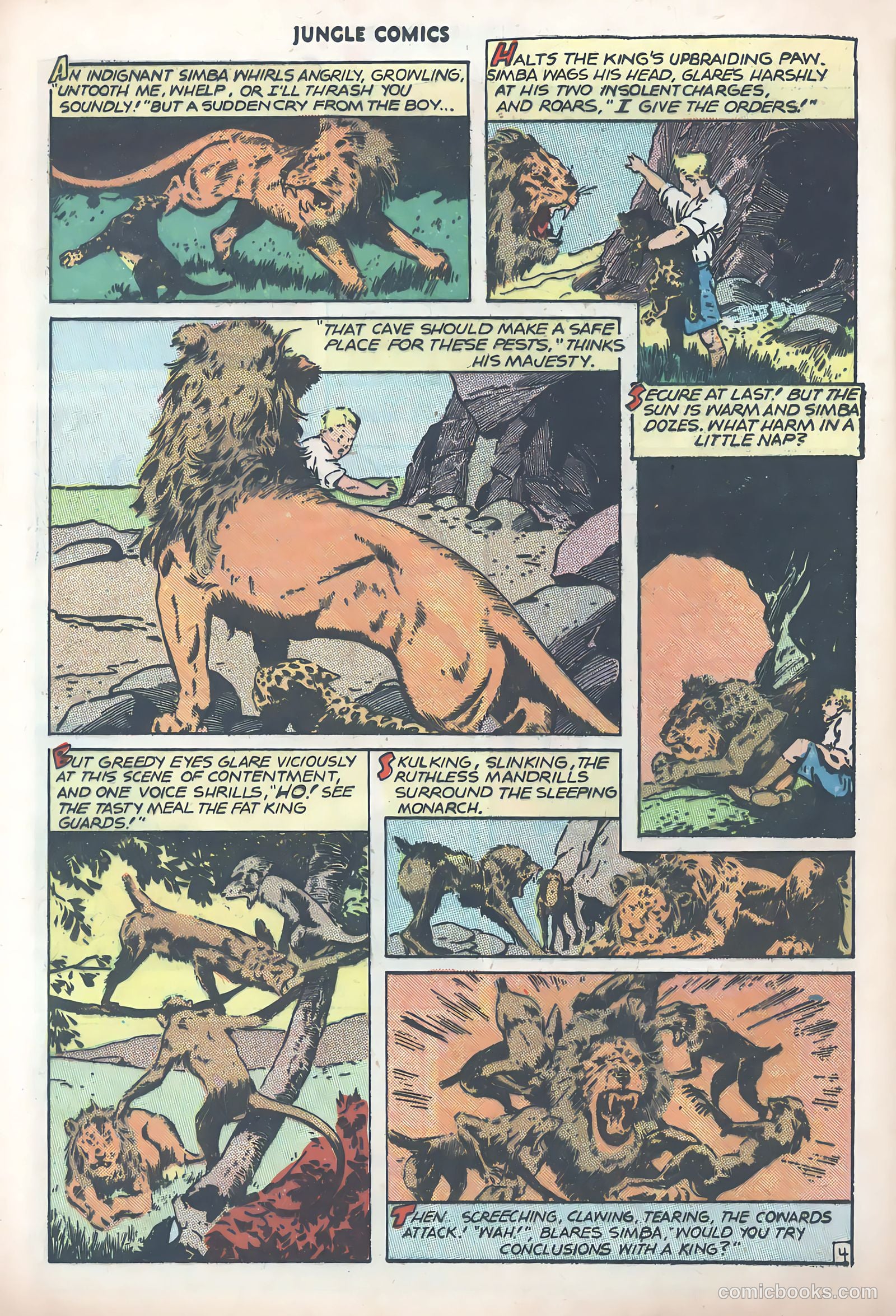 Jungle Comics #85 (1947) — page 16 of 52