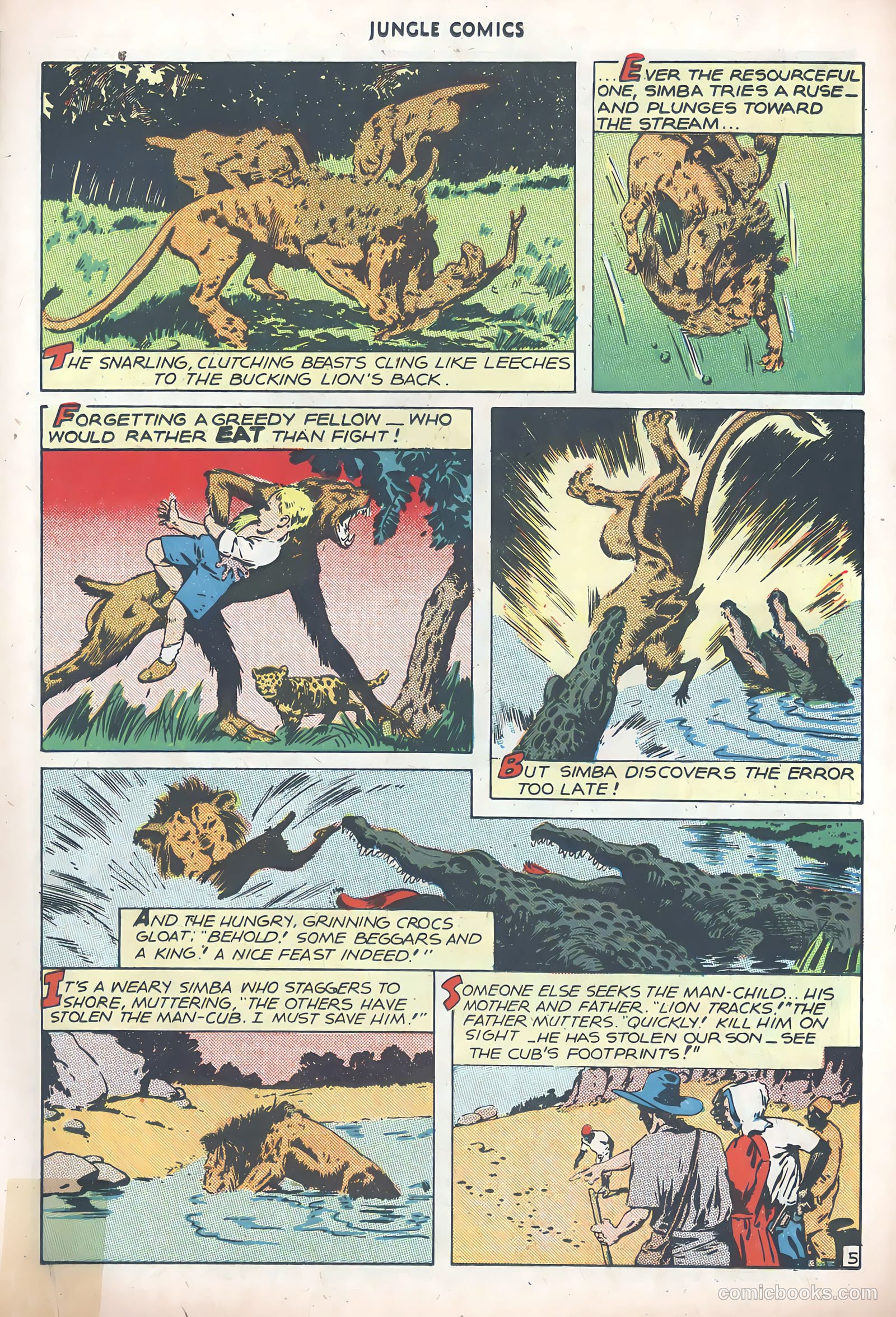 Jungle Comics #85 (1947) — page 17 of 52
