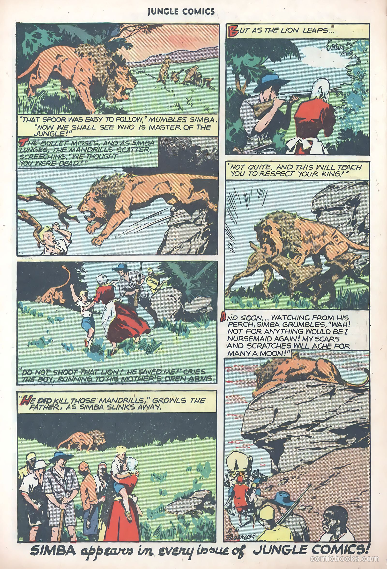 Jungle Comics #85 (1947) — page 18 of 52