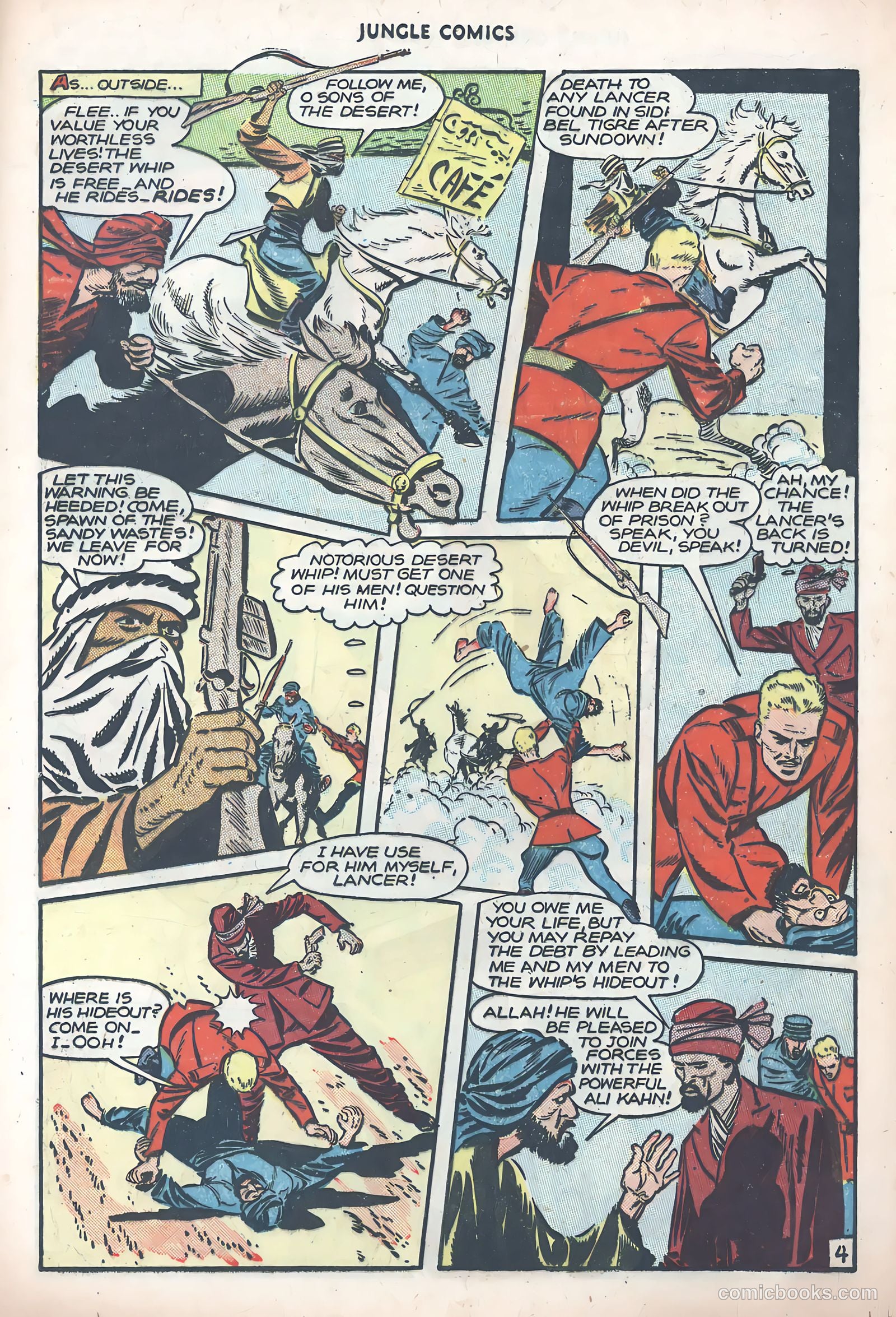 Jungle Comics #85 (1947) — page 22 of 52