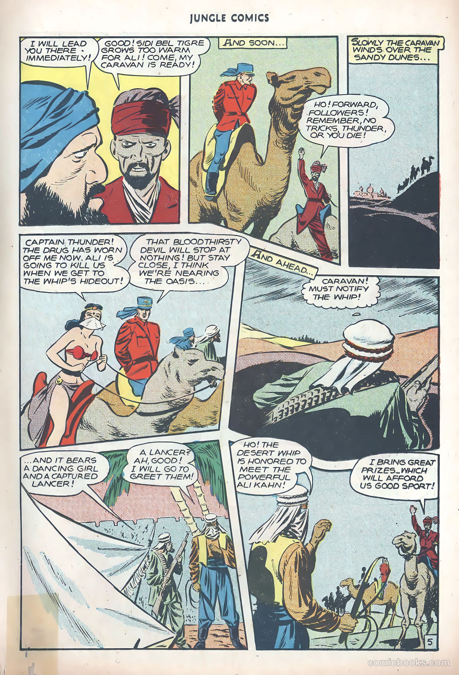 Jungle Comics #85 (1947) — page 23 of 52