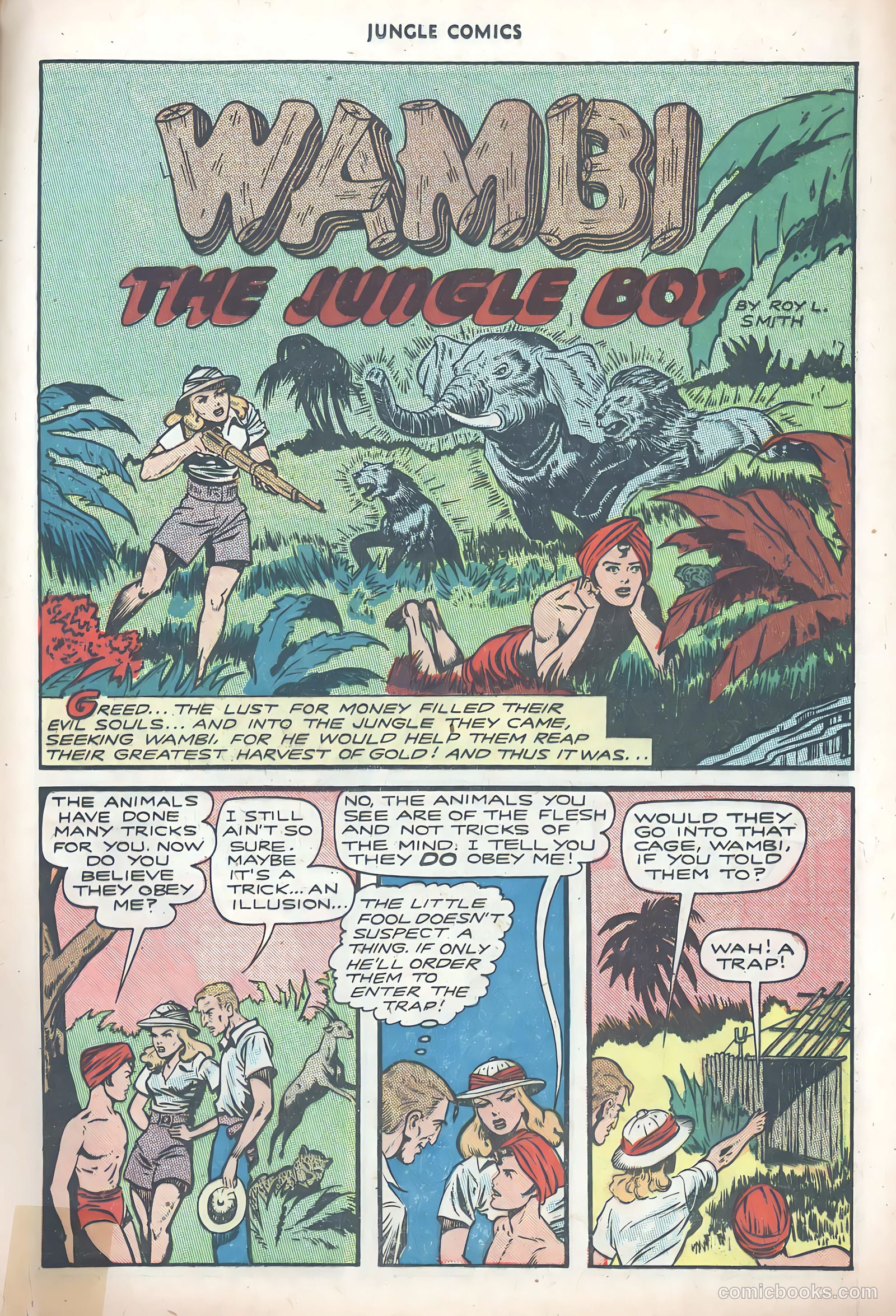 Jungle Comics #85 (1947) — page 29 of 52