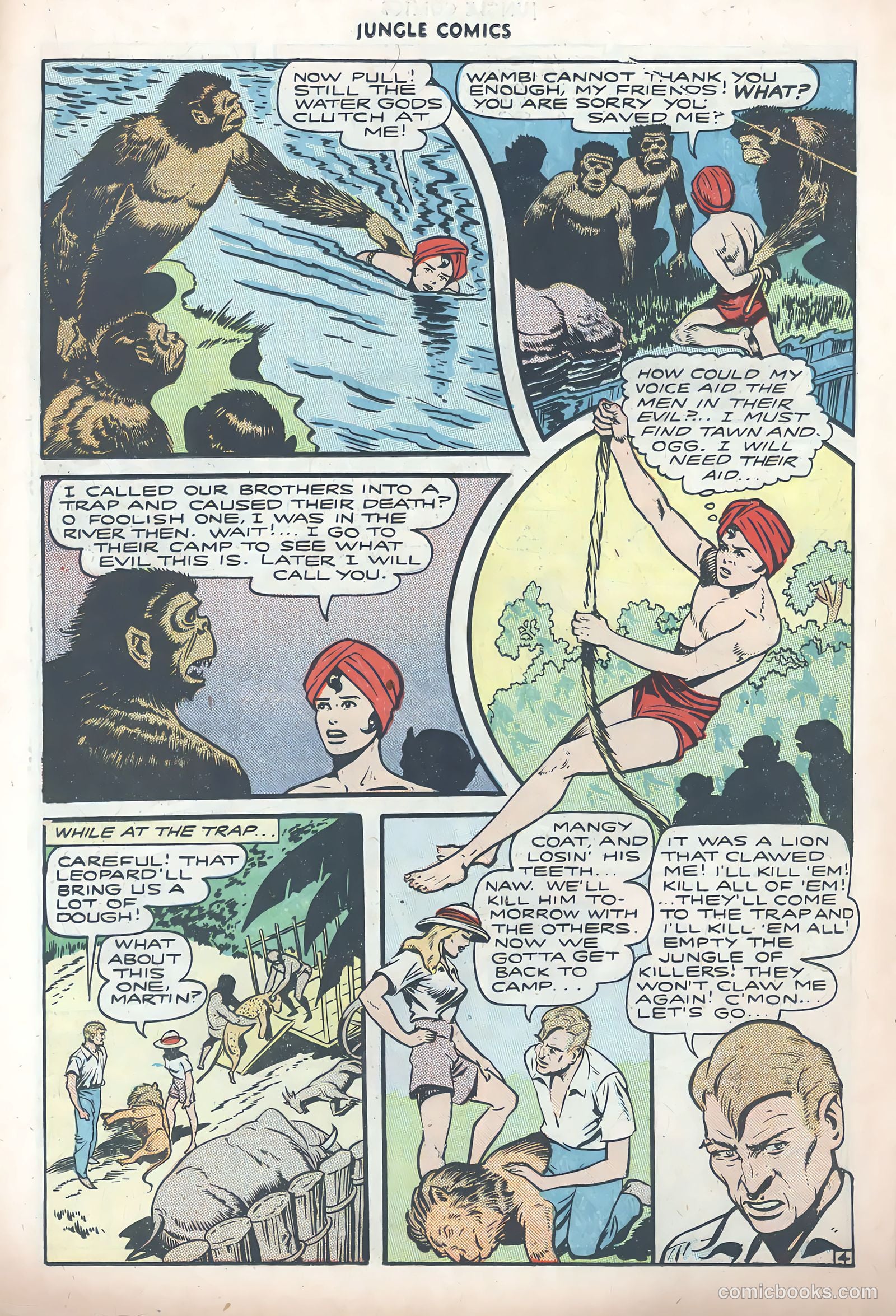 Jungle Comics #85 (1947) — page 32 of 52