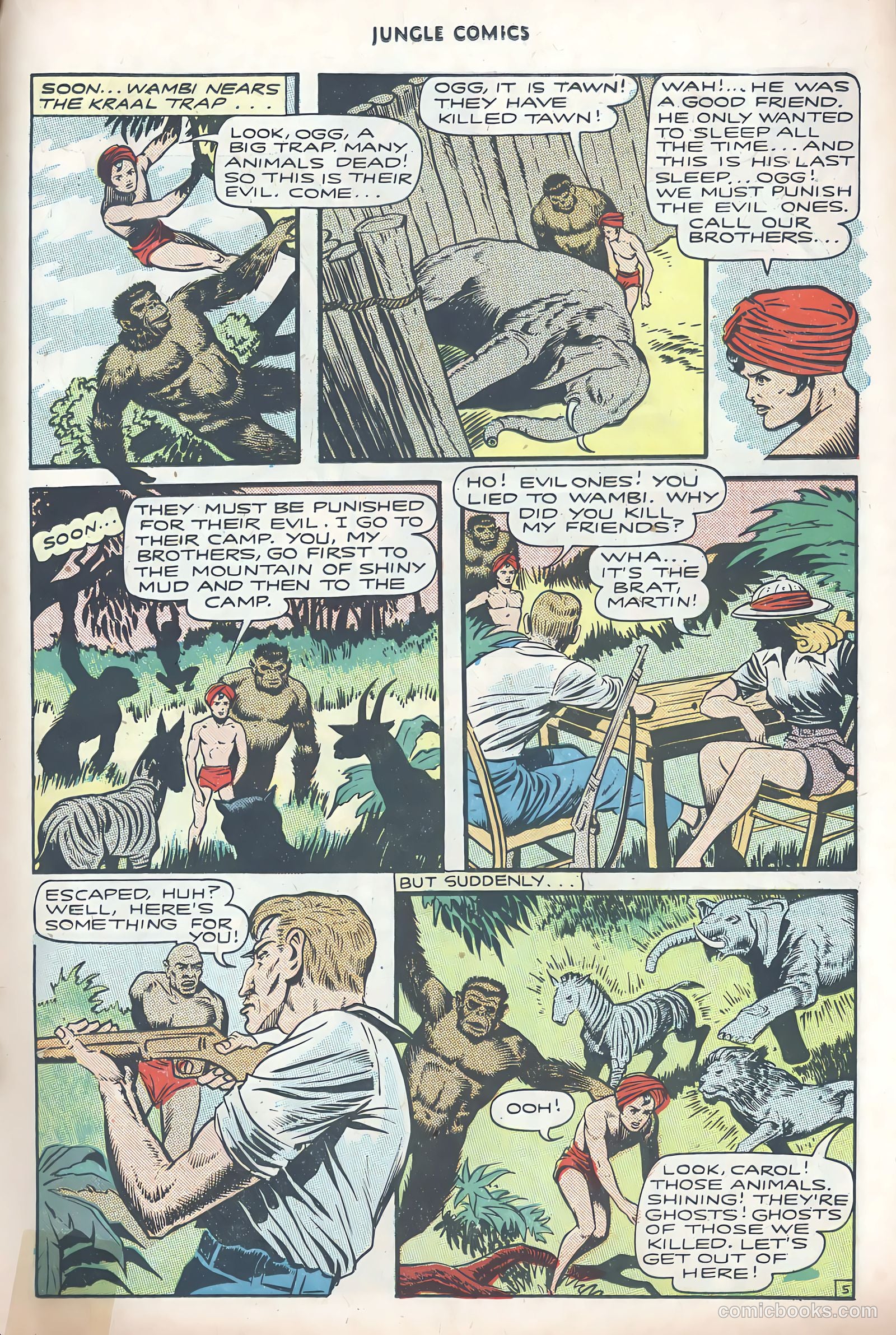 Jungle Comics #85 (1947) — page 33 of 52