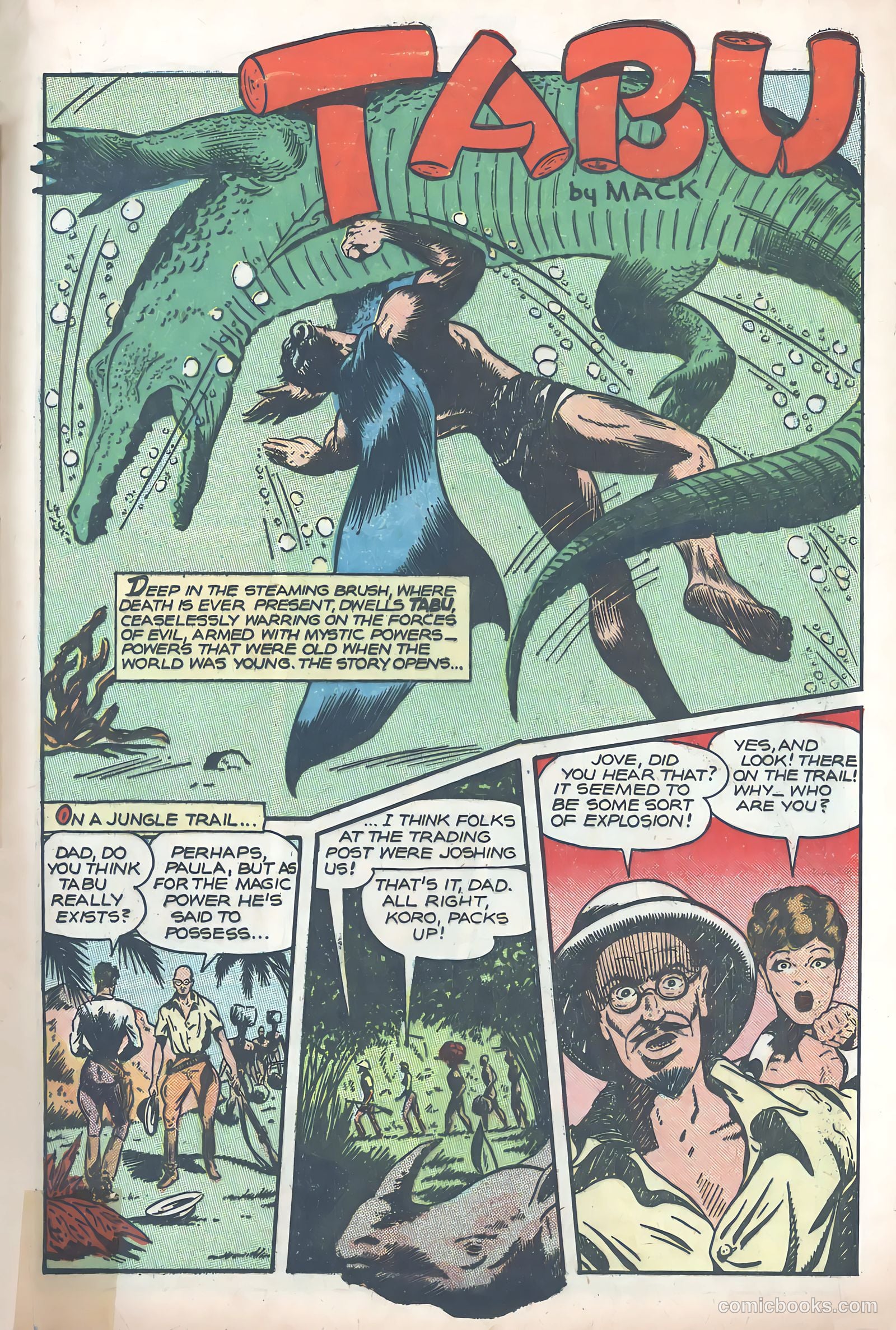 Jungle Comics #85 (1947) — page 37 of 52