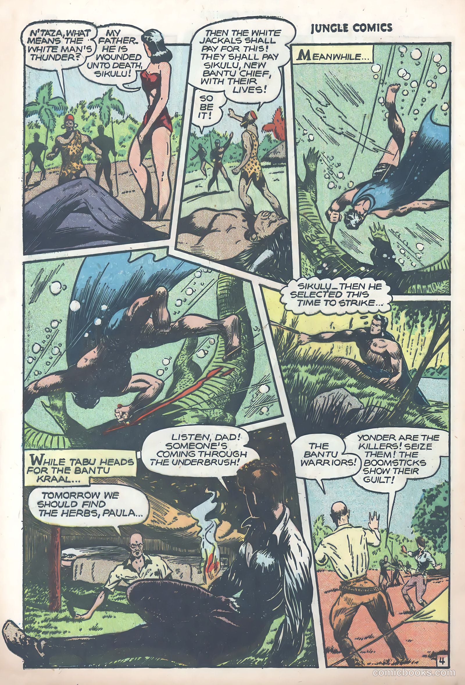 Jungle Comics #85 (1947) — page 40 of 52