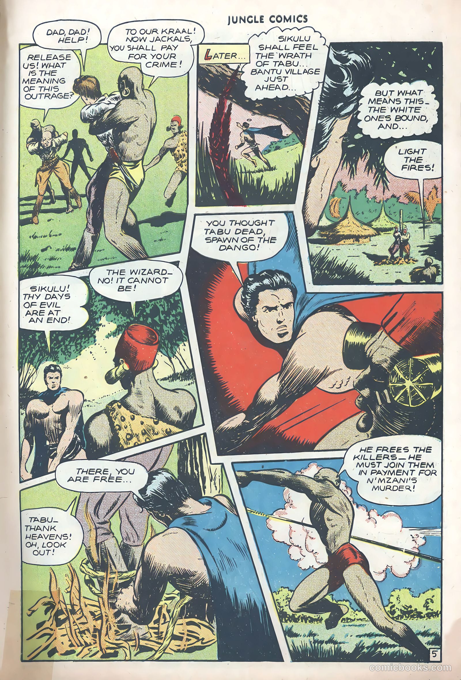 Jungle Comics #85 (1947) — page 41 of 52