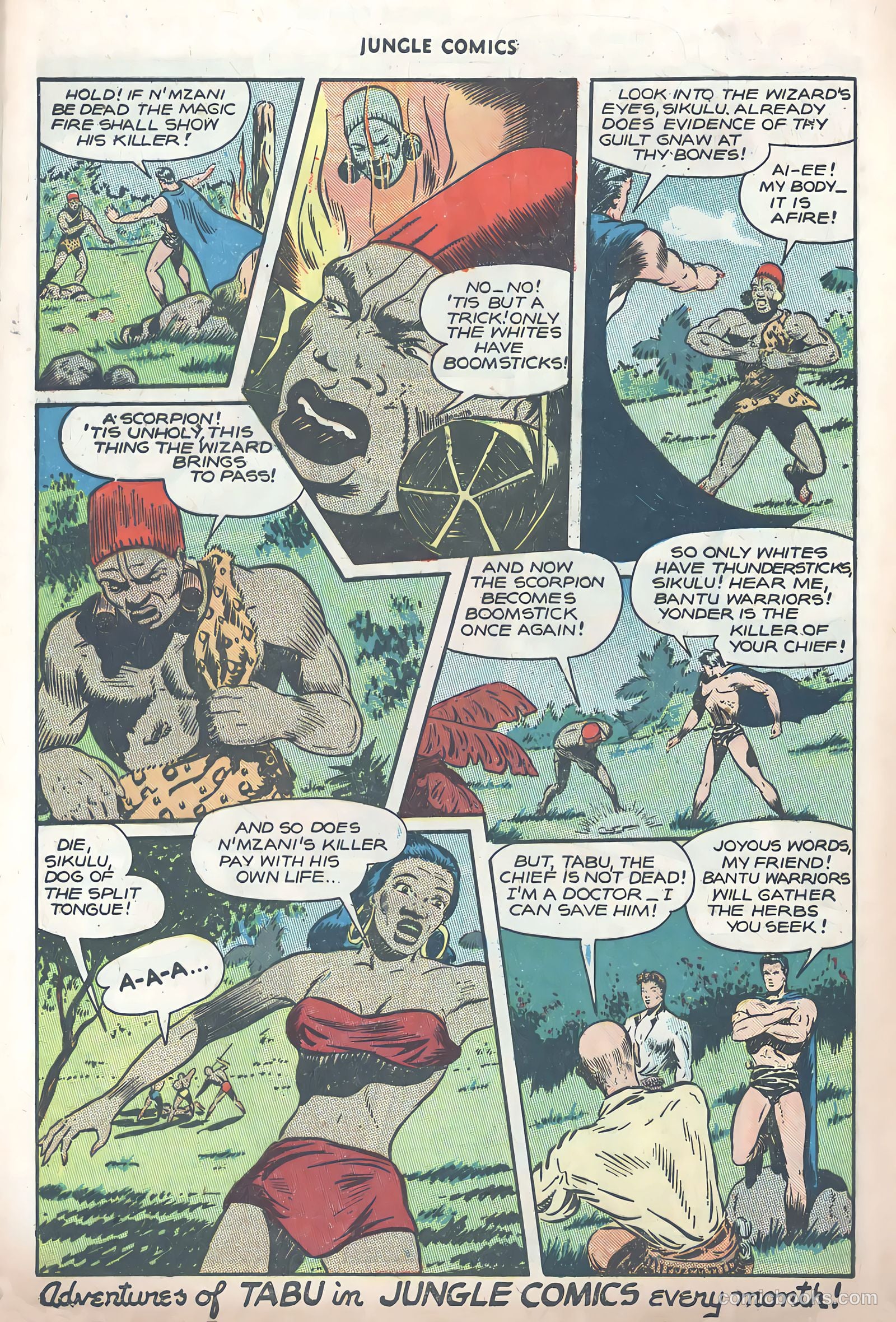Jungle Comics #85 (1947) — page 42 of 52