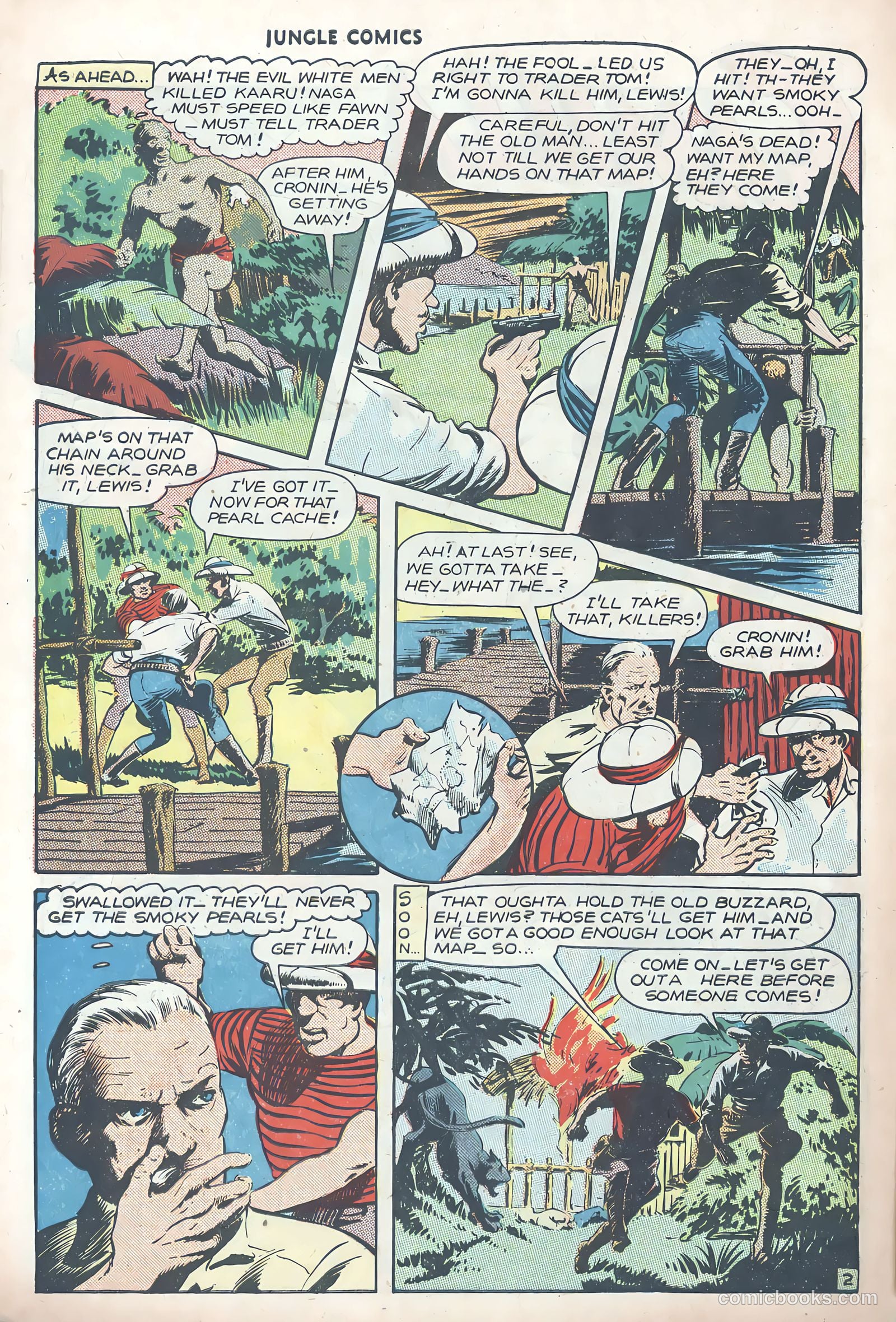 Jungle Comics #85 (1947) — page 44 of 52
