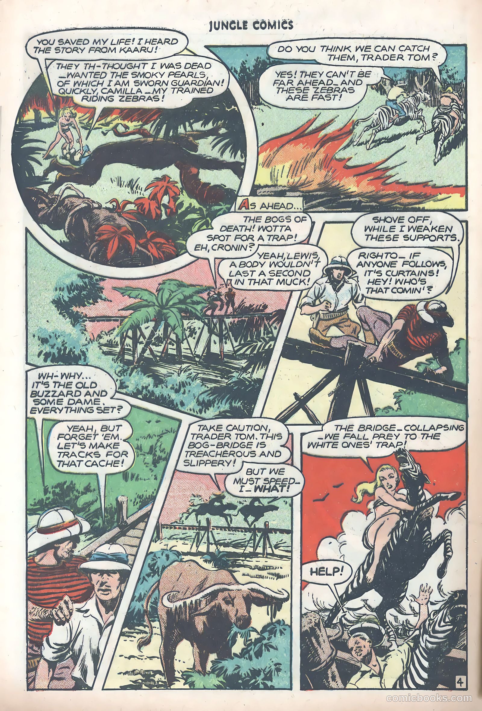 Jungle Comics #85 (1947) — page 46 of 52