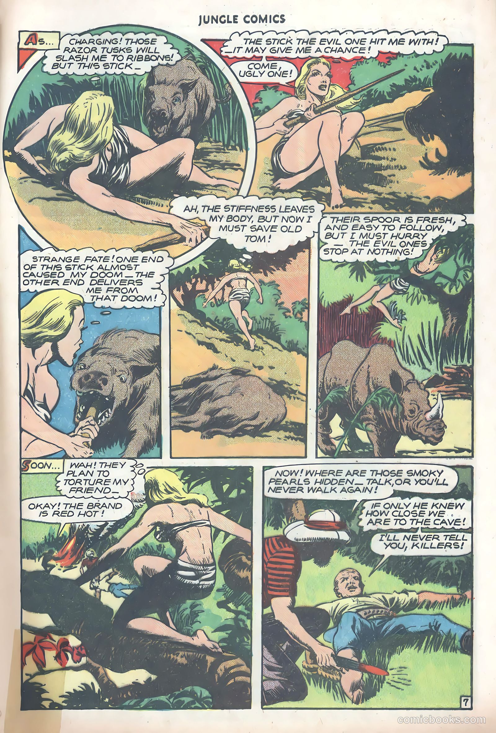 Jungle Comics #85 (1947) — page 49 of 52