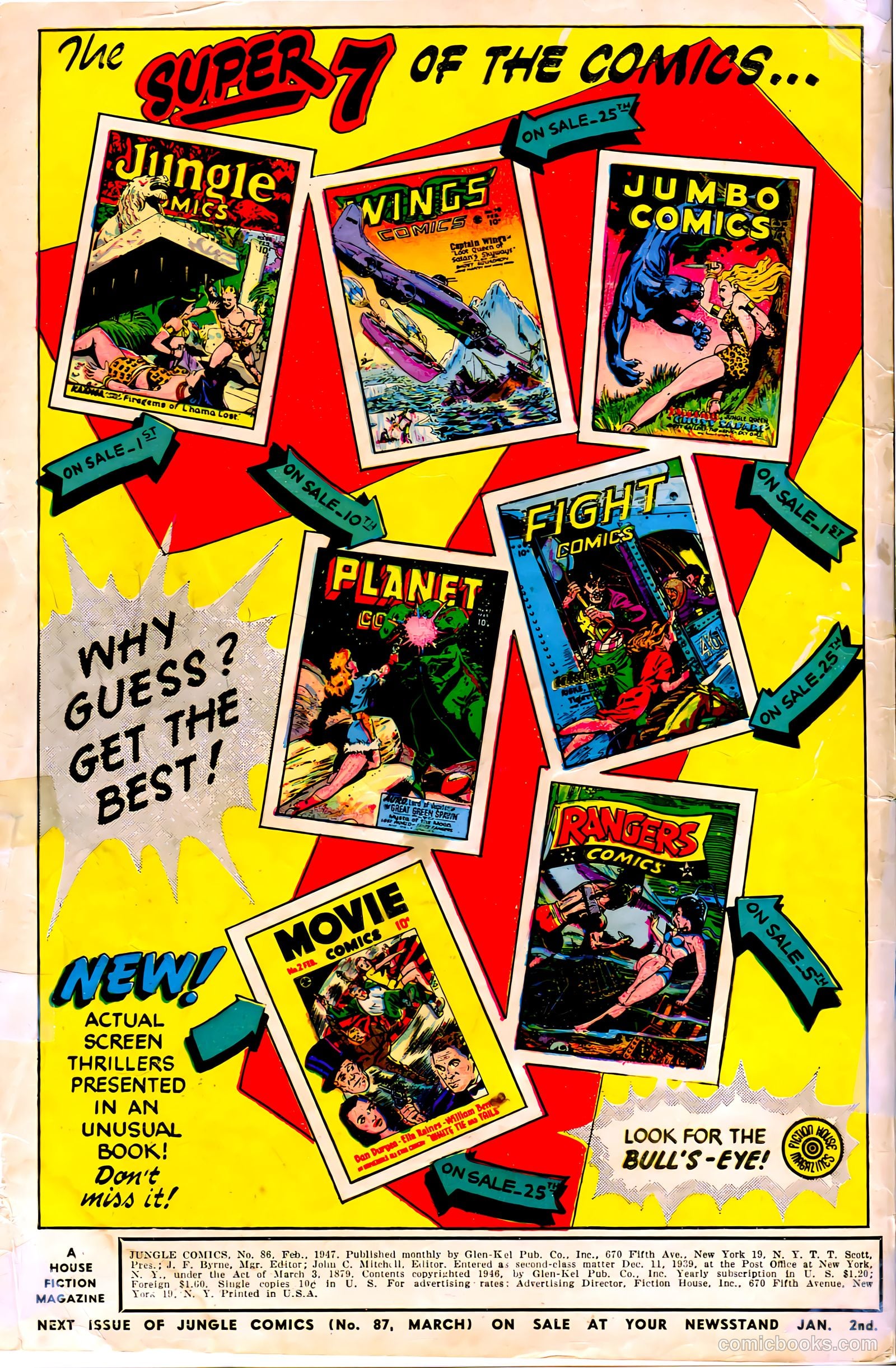 Jungle Comics #86 (1947) — page 3 of 53