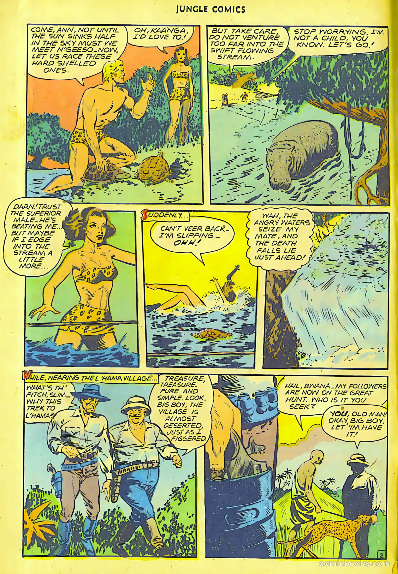Jungle Comics #86 (1947) — page 5 of 53