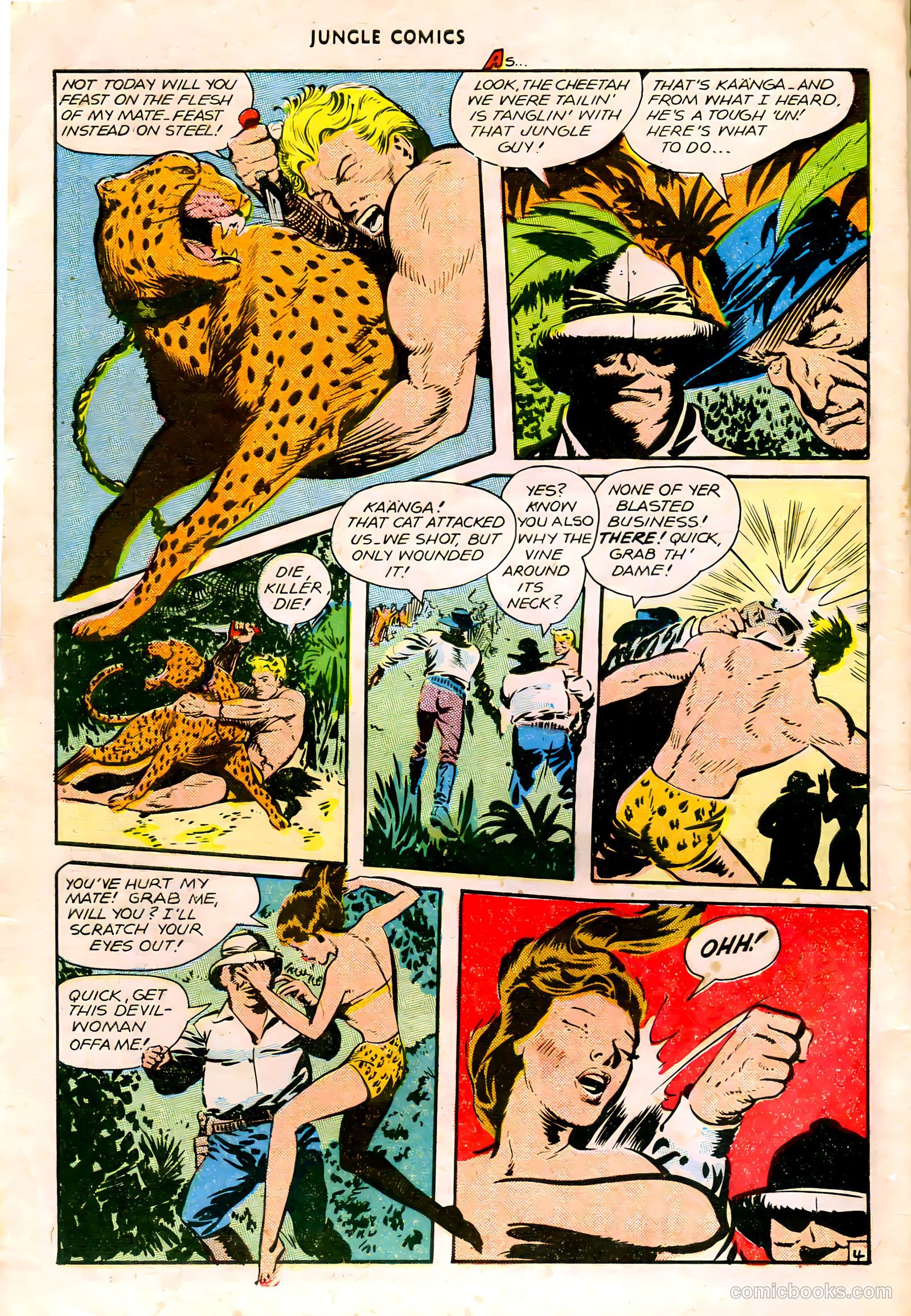 Jungle Comics #86 (1947) — page 7 of 53