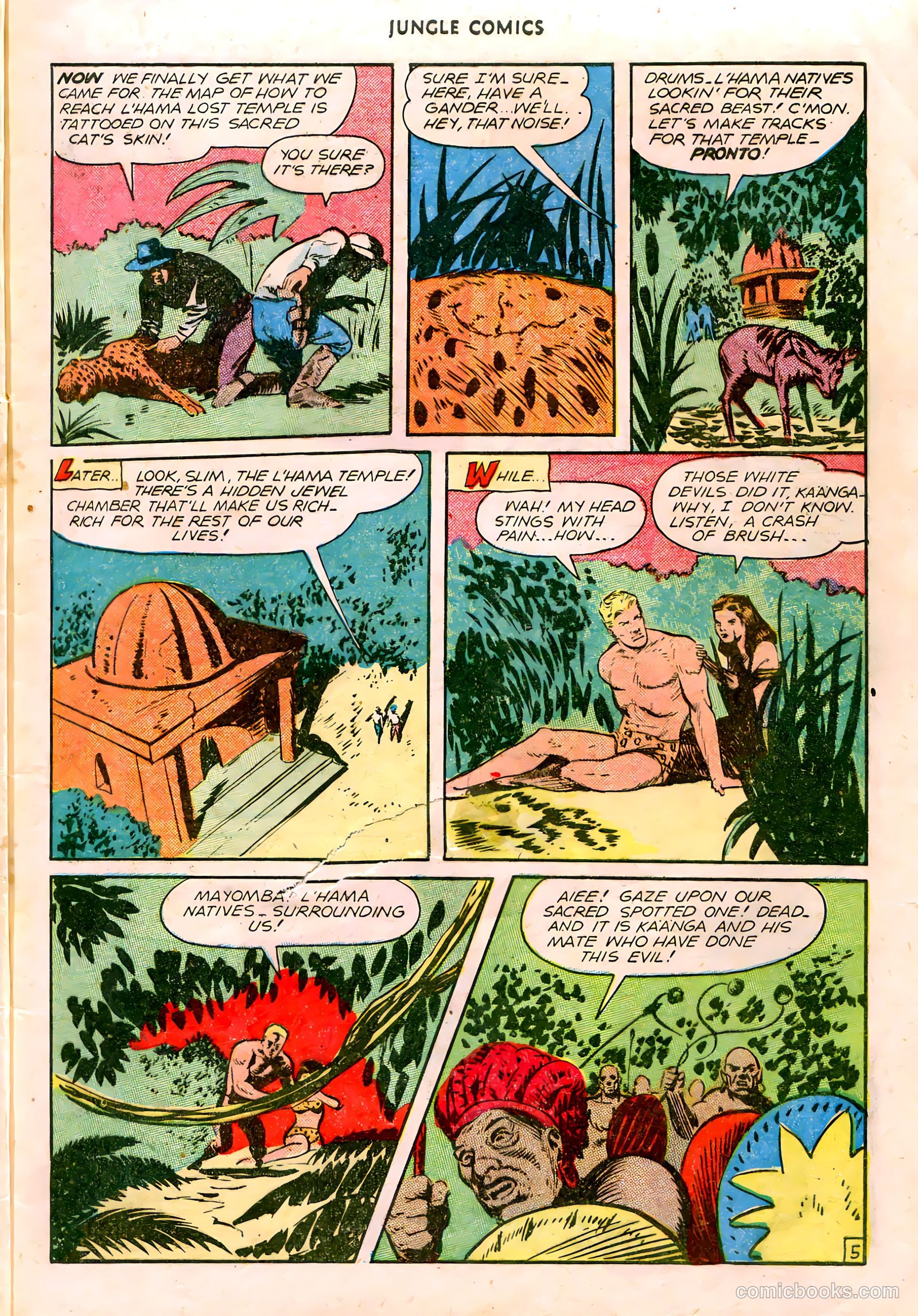 Jungle Comics #86 (1947) — page 8 of 53