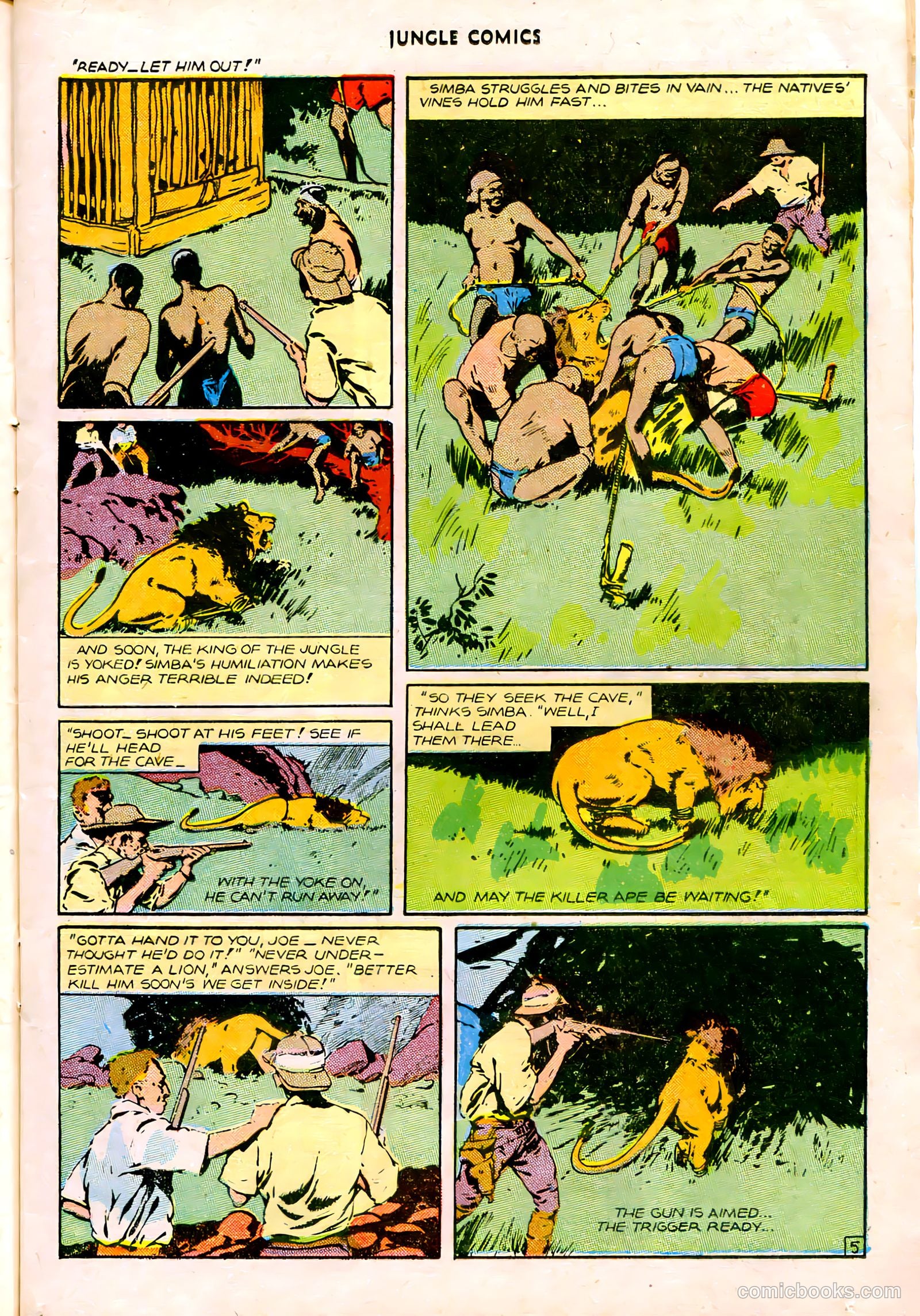 Jungle Comics #86 (1947) — page 18 of 53