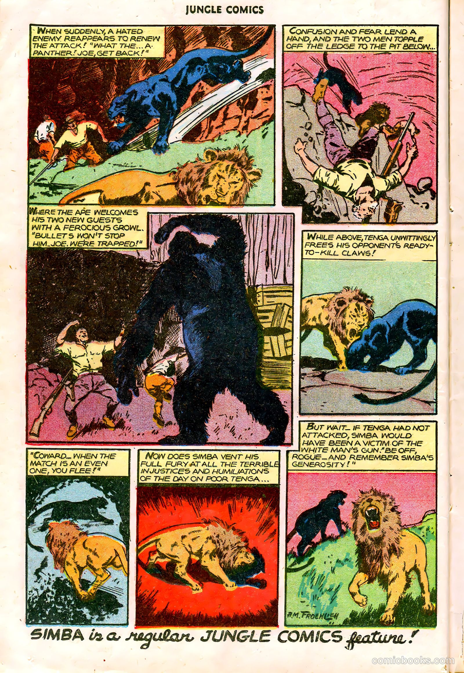 Jungle Comics #86 (1947) — page 19 of 53