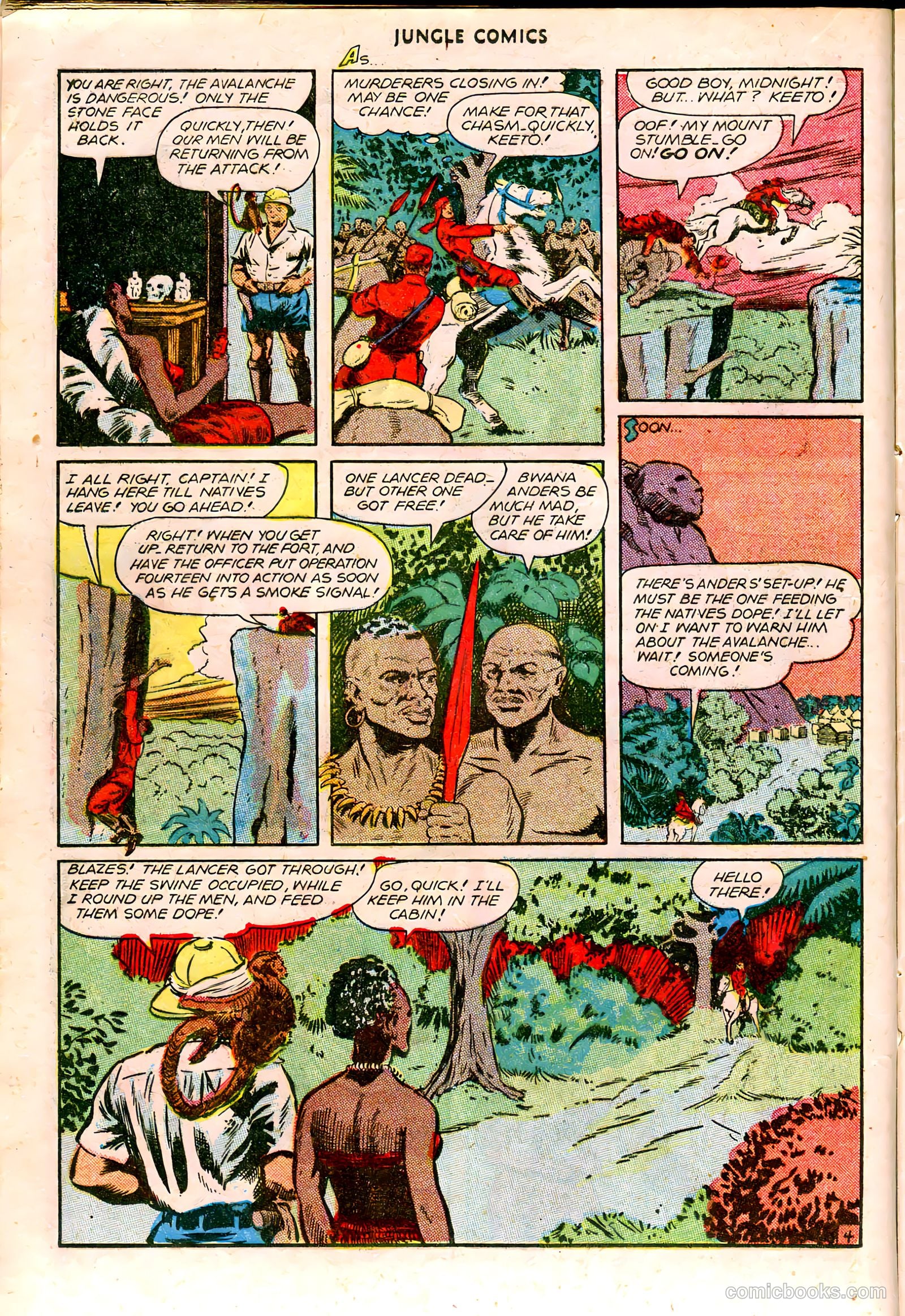 Jungle Comics #86 (1947) — page 23 of 53