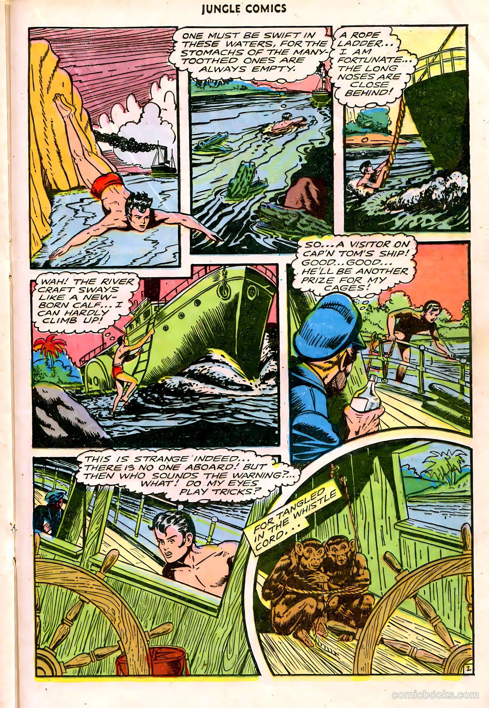 Jungle Comics #86 (1947) — page 30 of 53