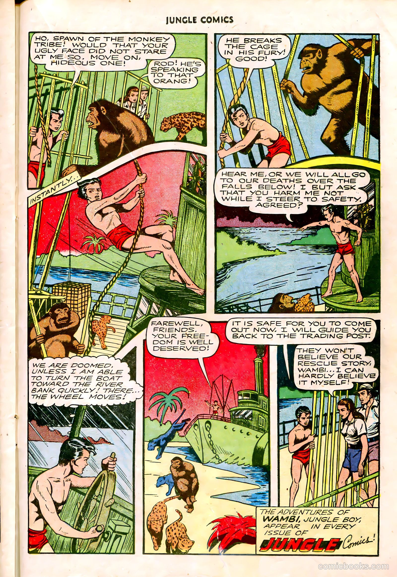 Jungle Comics #86 (1947) — page 34 of 53