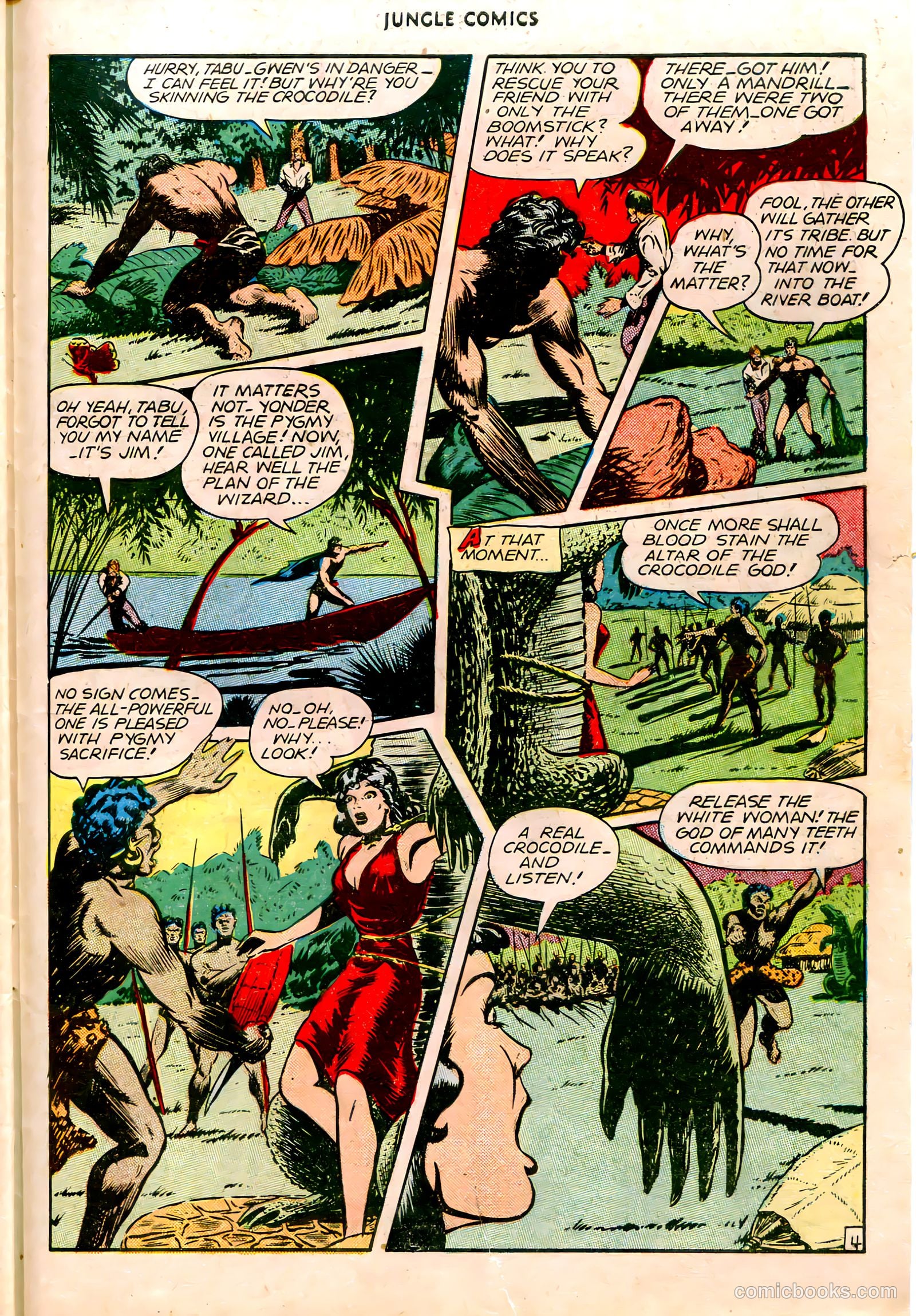Jungle Comics #86 (1947) — page 40 of 53