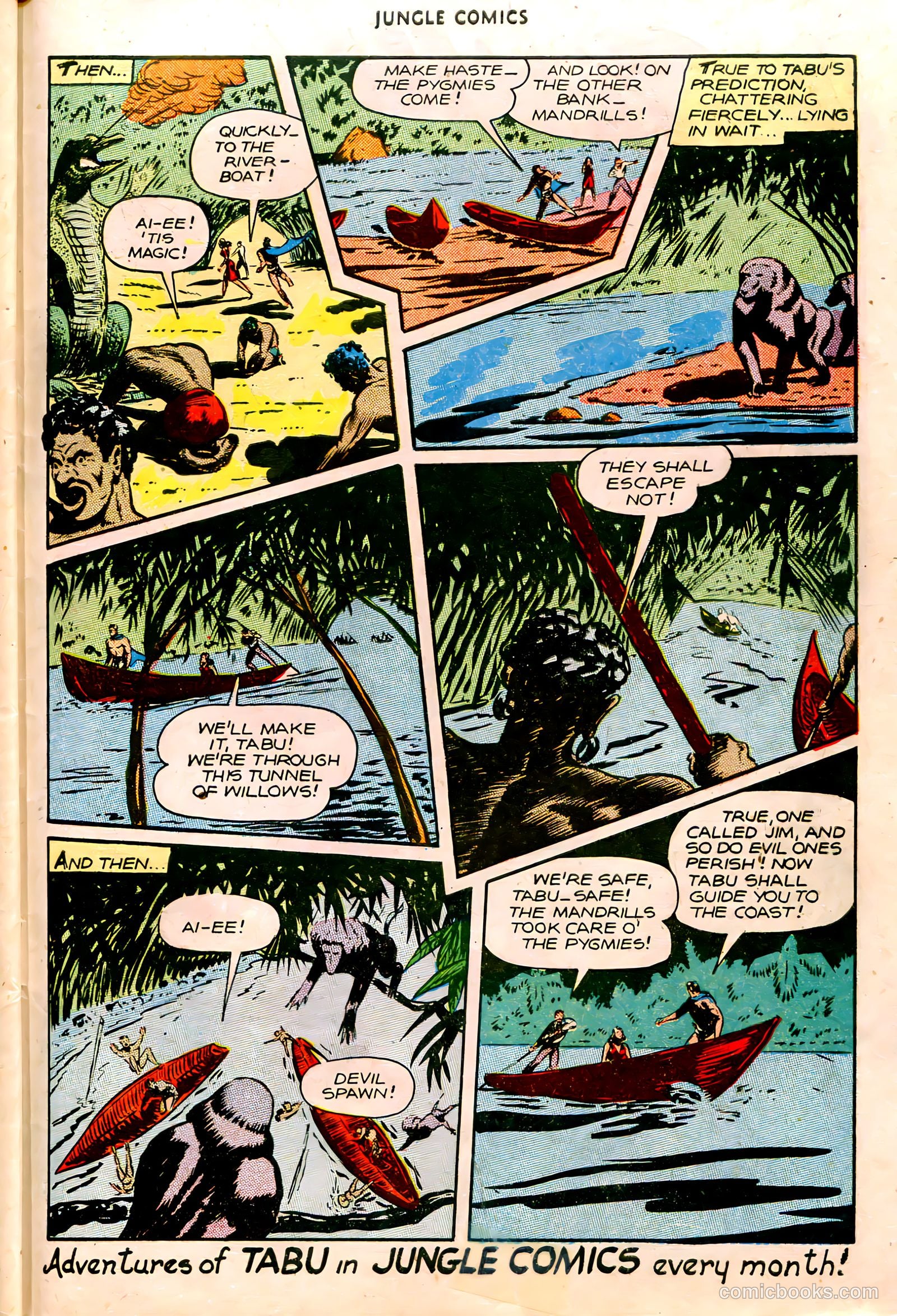 Jungle Comics #86 (1947) — page 42 of 53