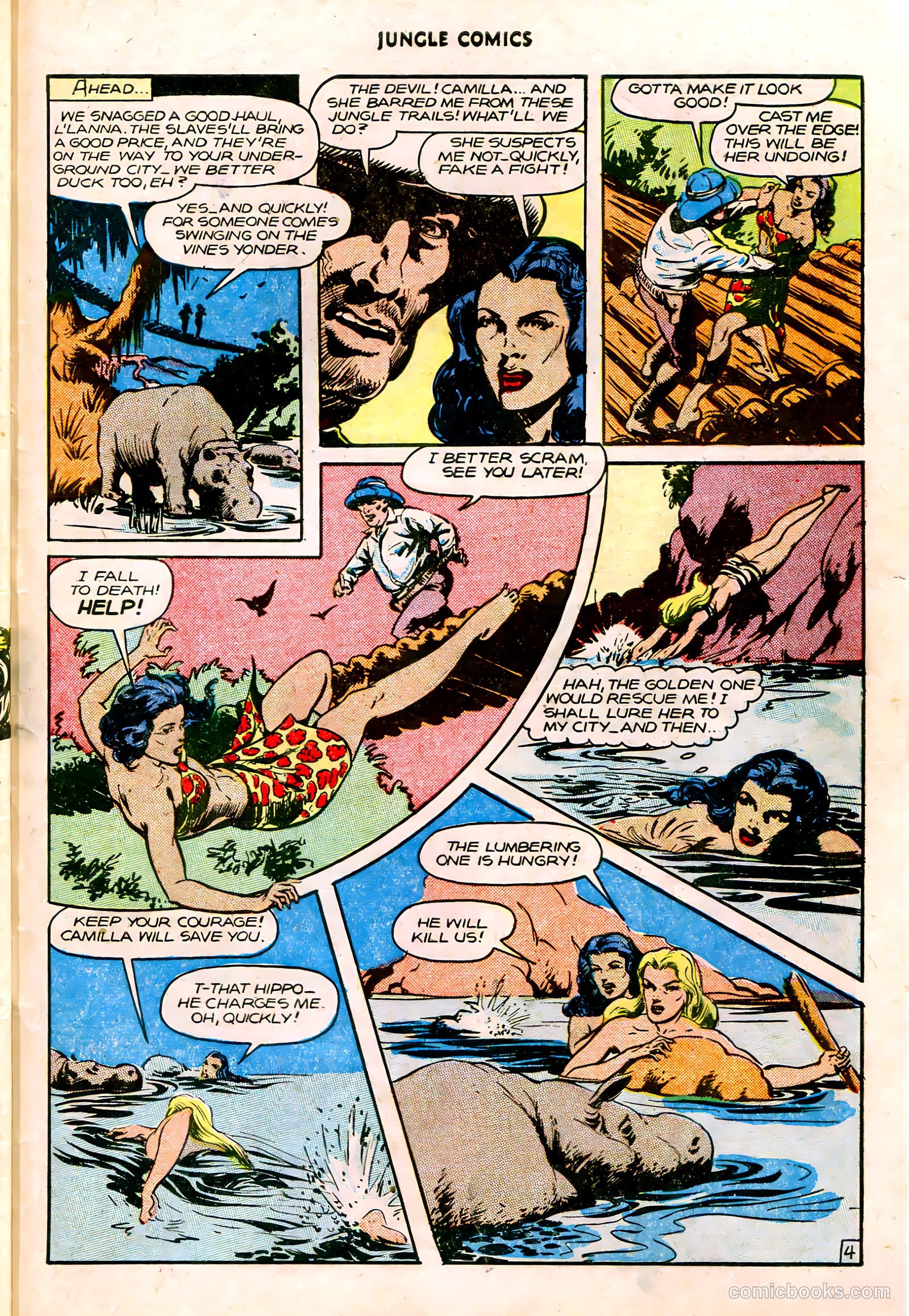 Jungle Comics #86 (1947) — page 46 of 53